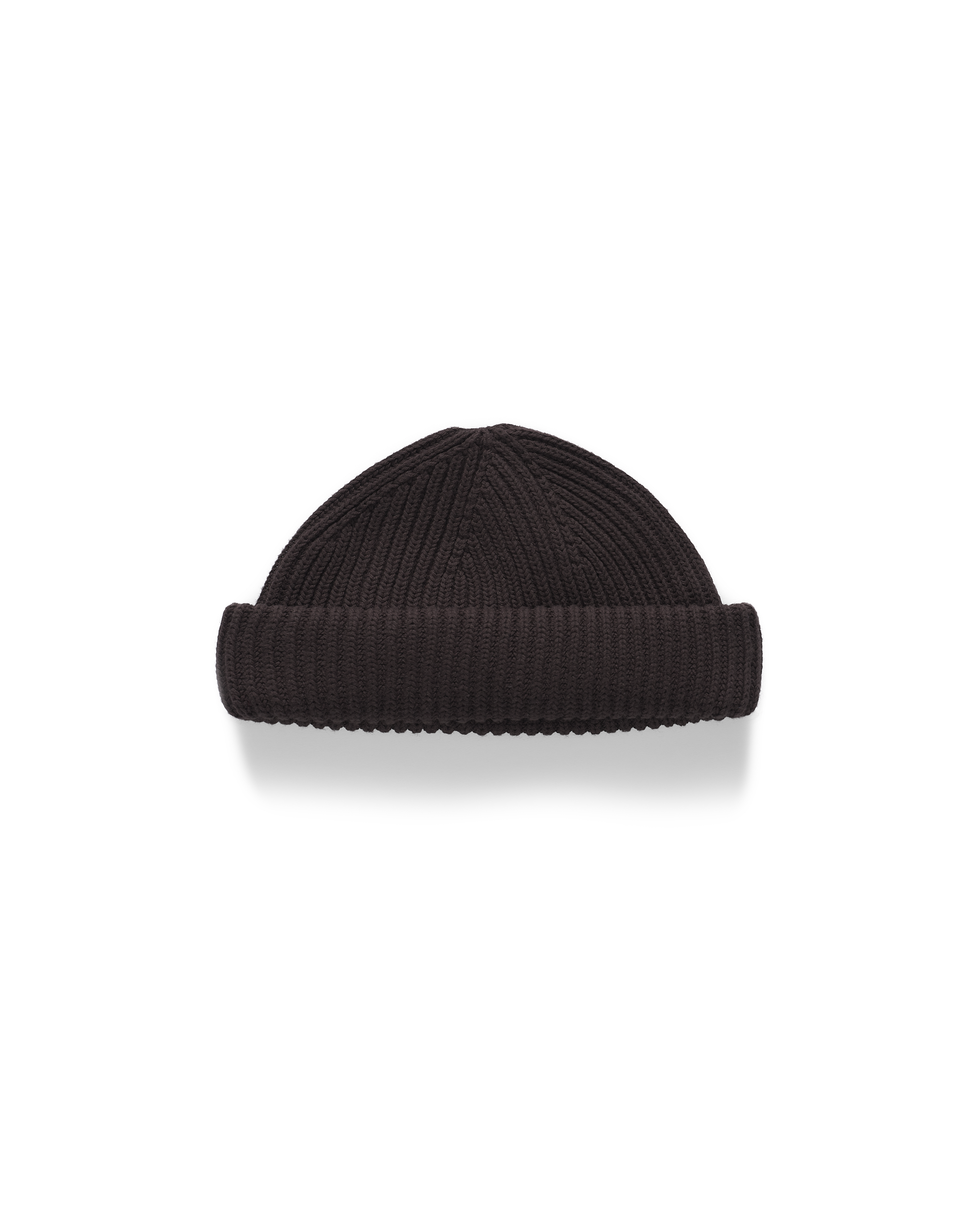 Ribbed Knit Beanie - Coffee