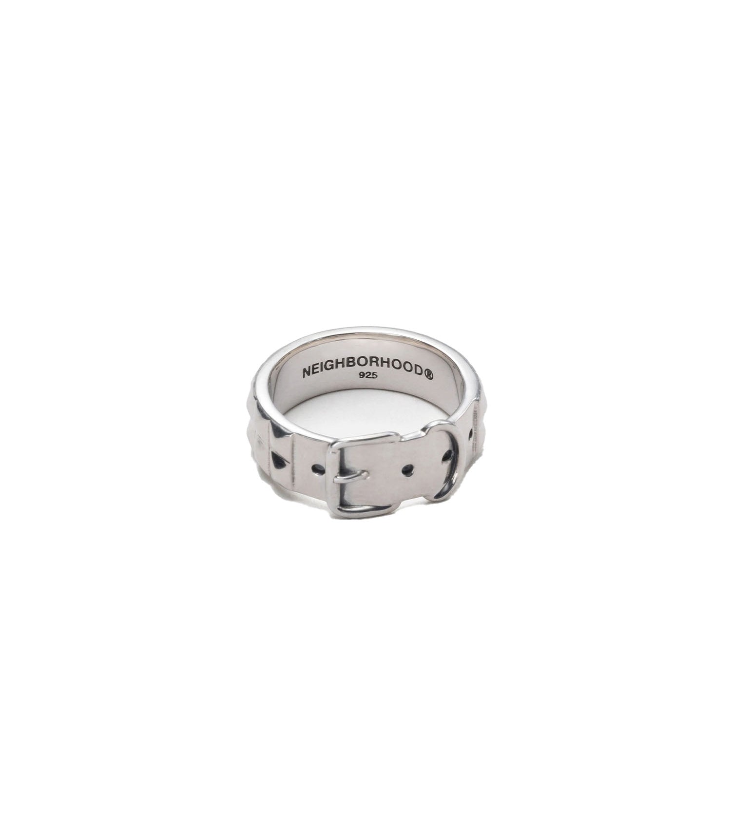 Silver Studs Belt Ring - 925 Silver