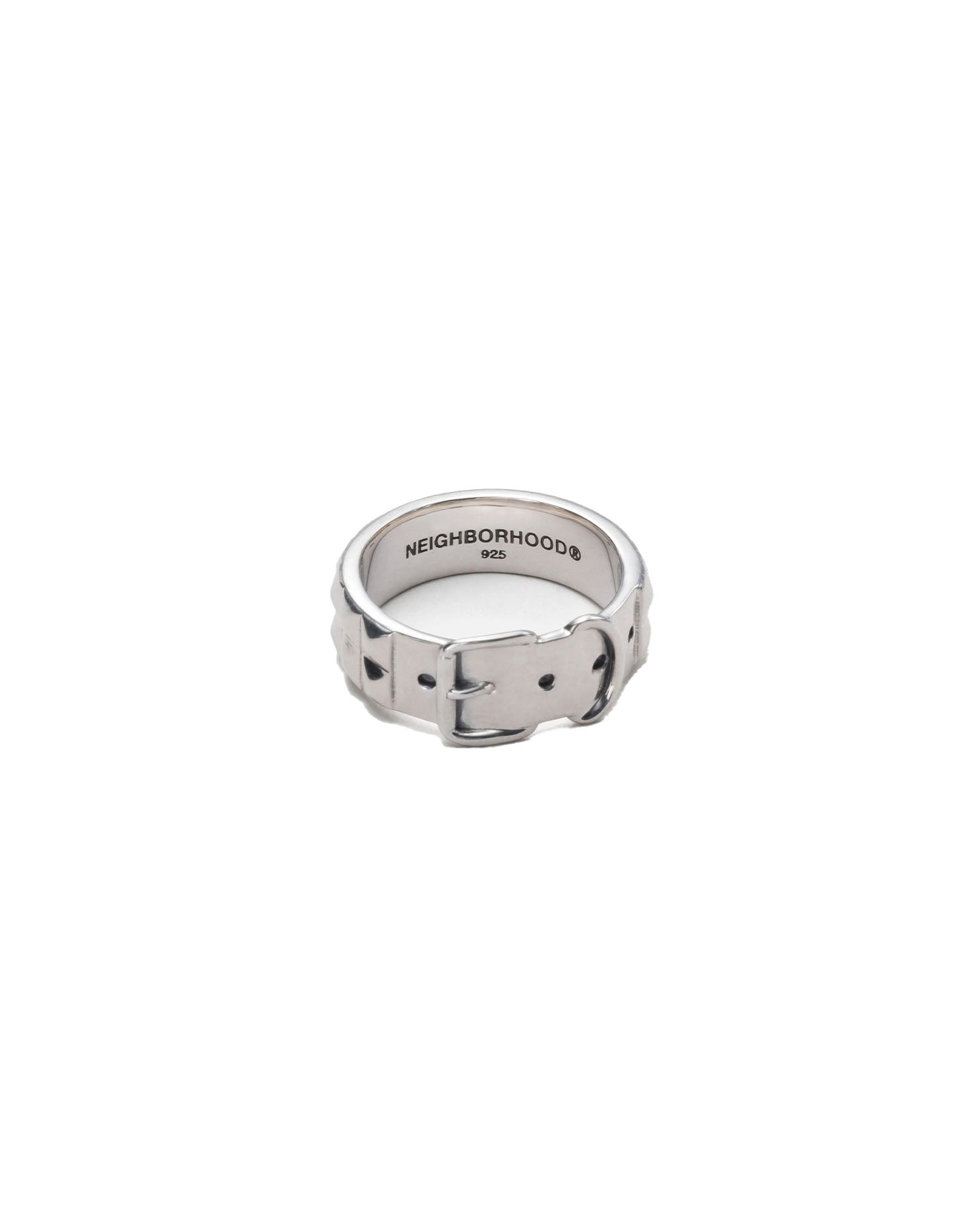 Silver Studs Belt Ring - 925 Silver