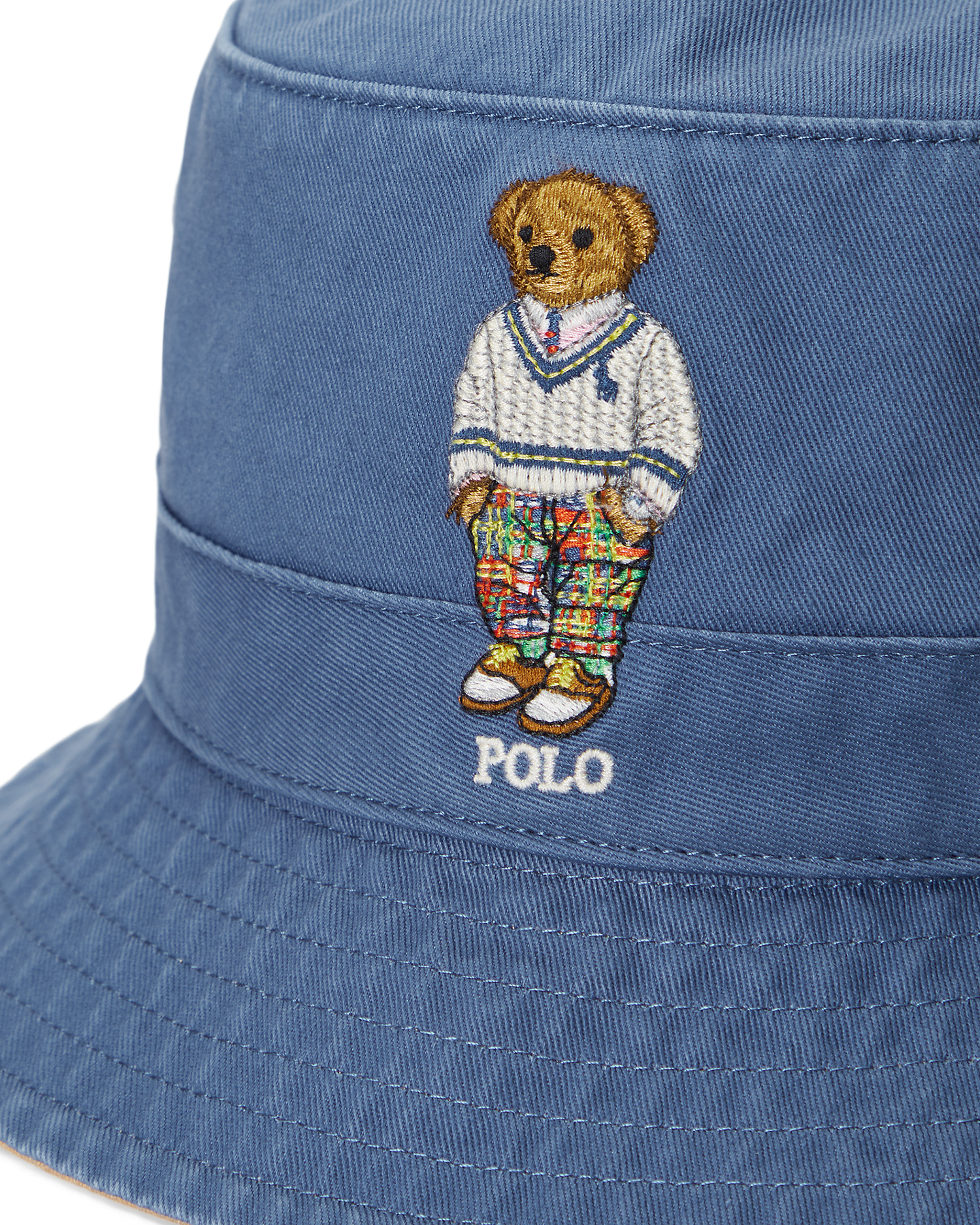 Polo Bear Bucket Hat - Navy