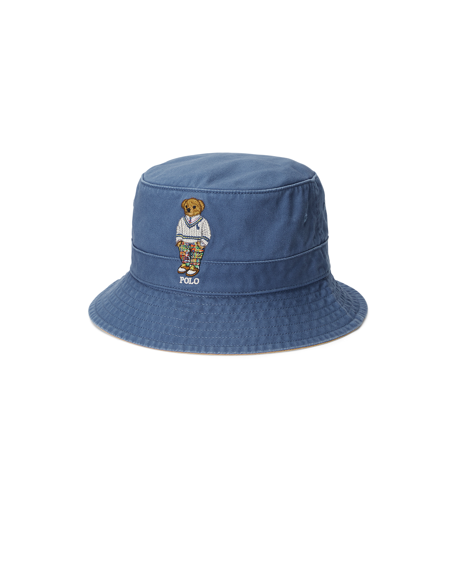 Polo Bear Bucket Hat - Navy