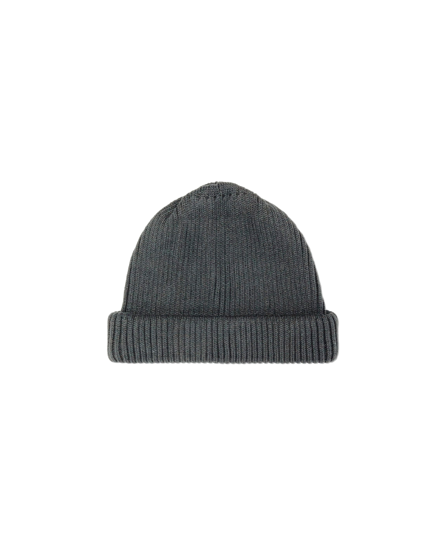 Roll Up Beanie - Black Denim