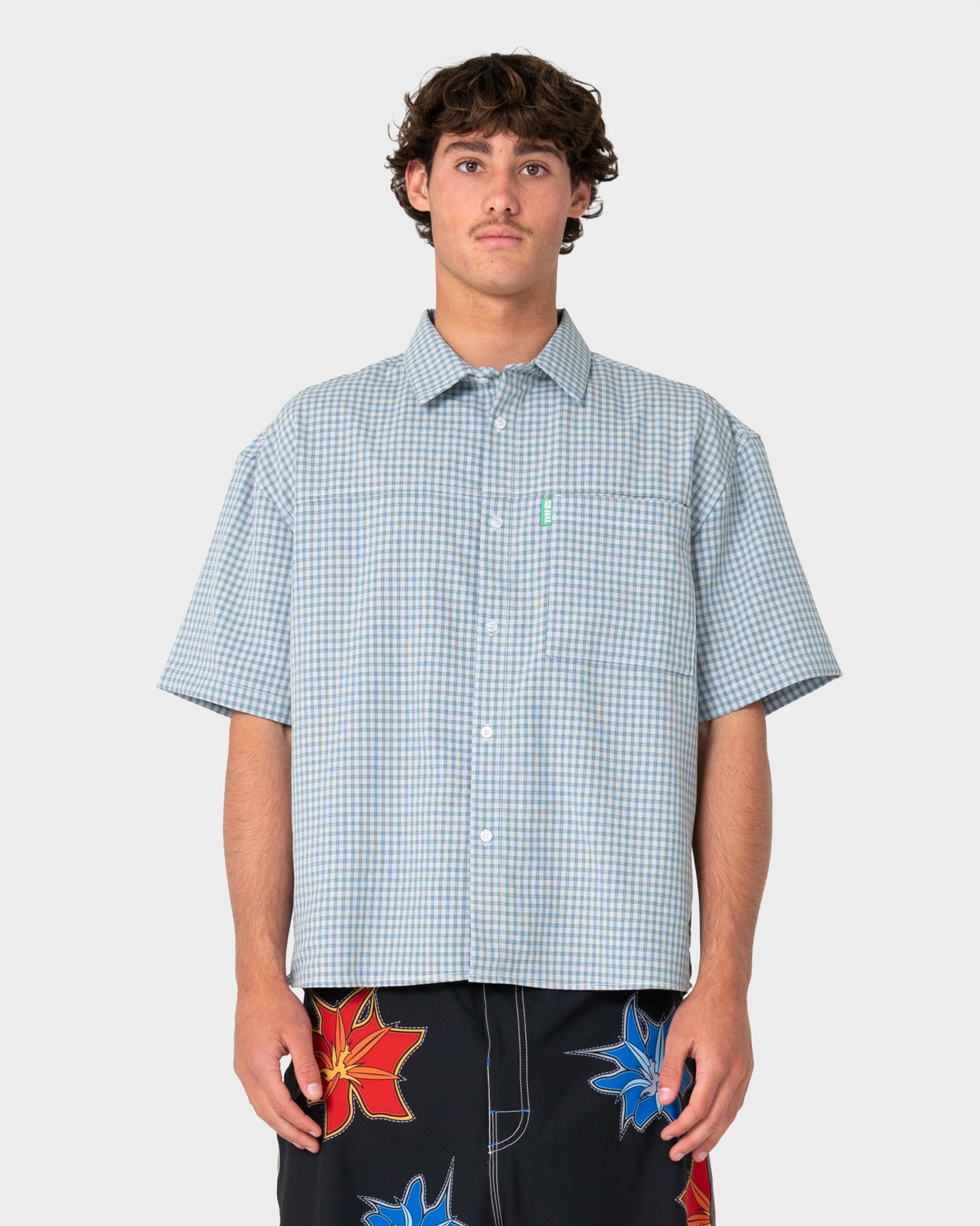 Rusty Two Squared Shirt - China Blue