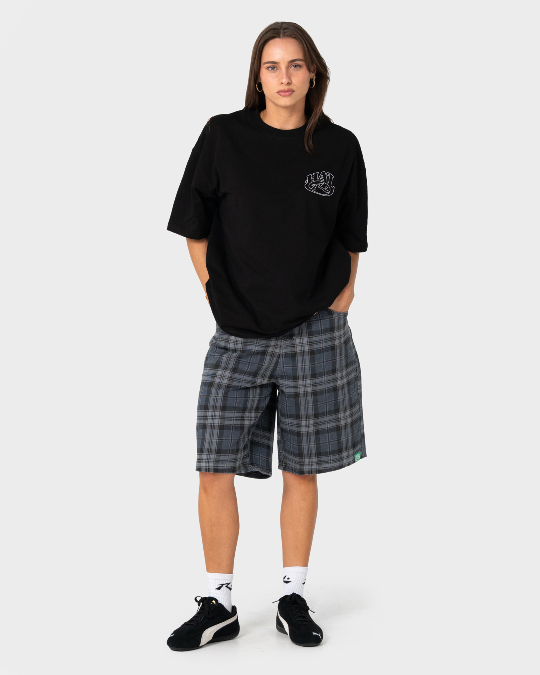 Rusty Flop Drop Elastic Baggy Walkshort - Navy Blue