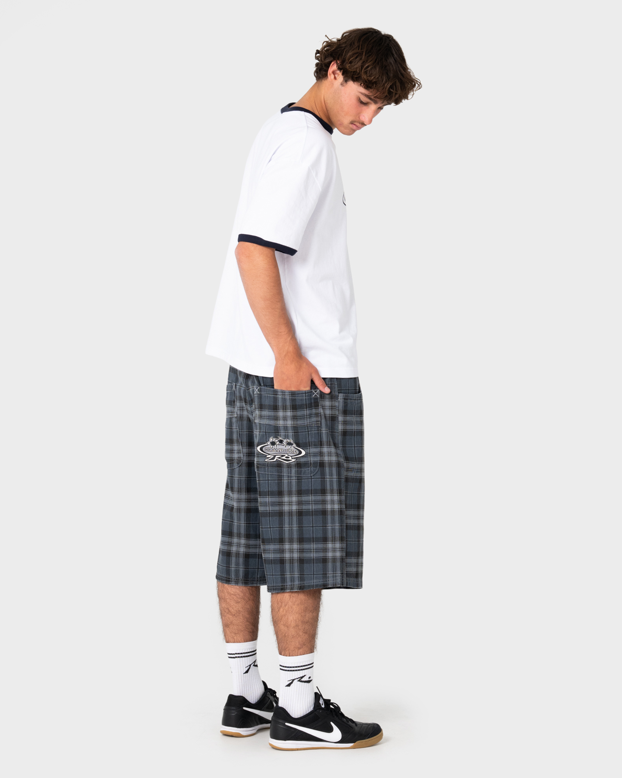 Rusty Flop Drop Elastic Baggy Walkshort - Navy Blue