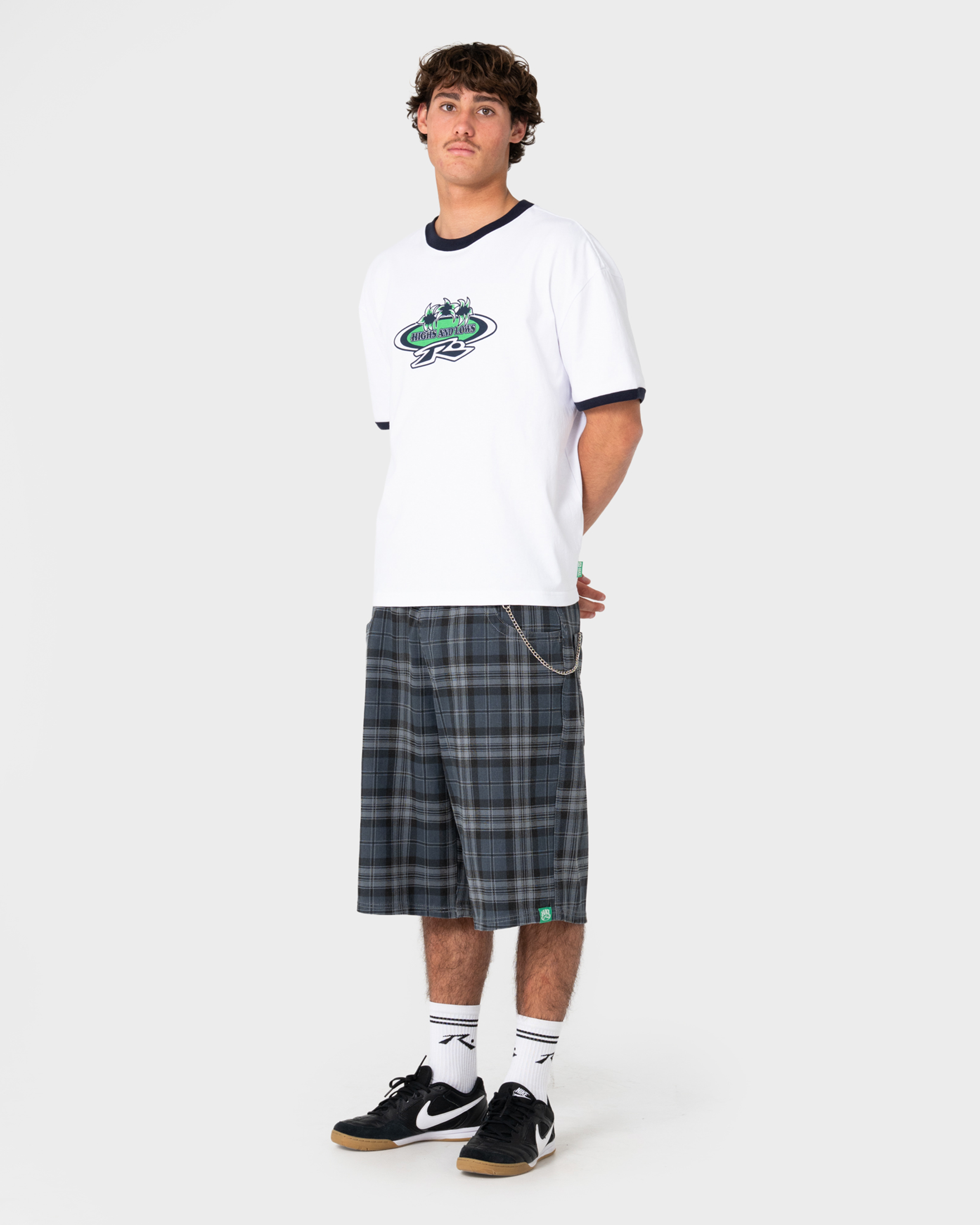 Rusty Flop Drop Elastic Baggy Walkshort - Navy Blue