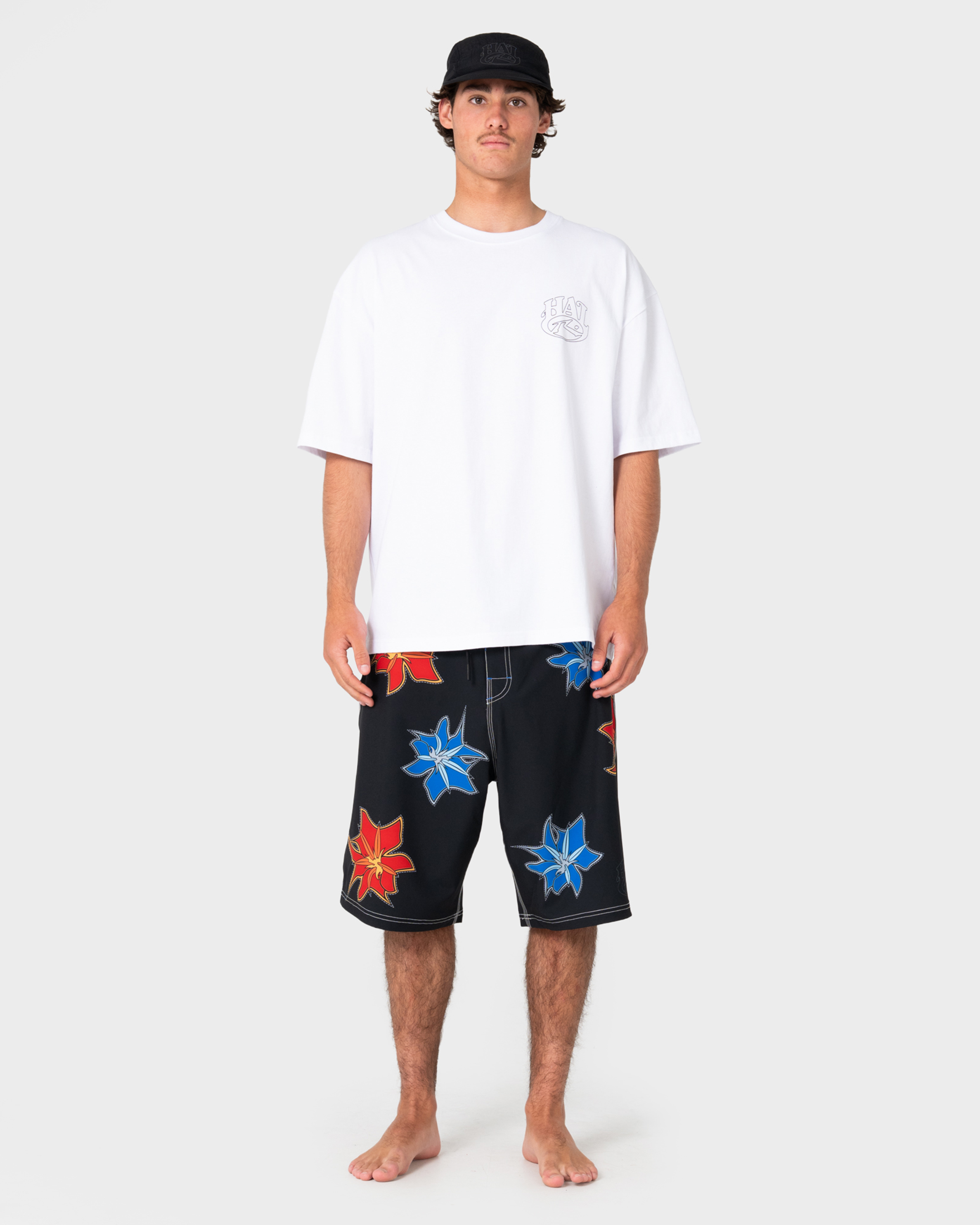 Rusty King Waves Kill T-Shirt - White