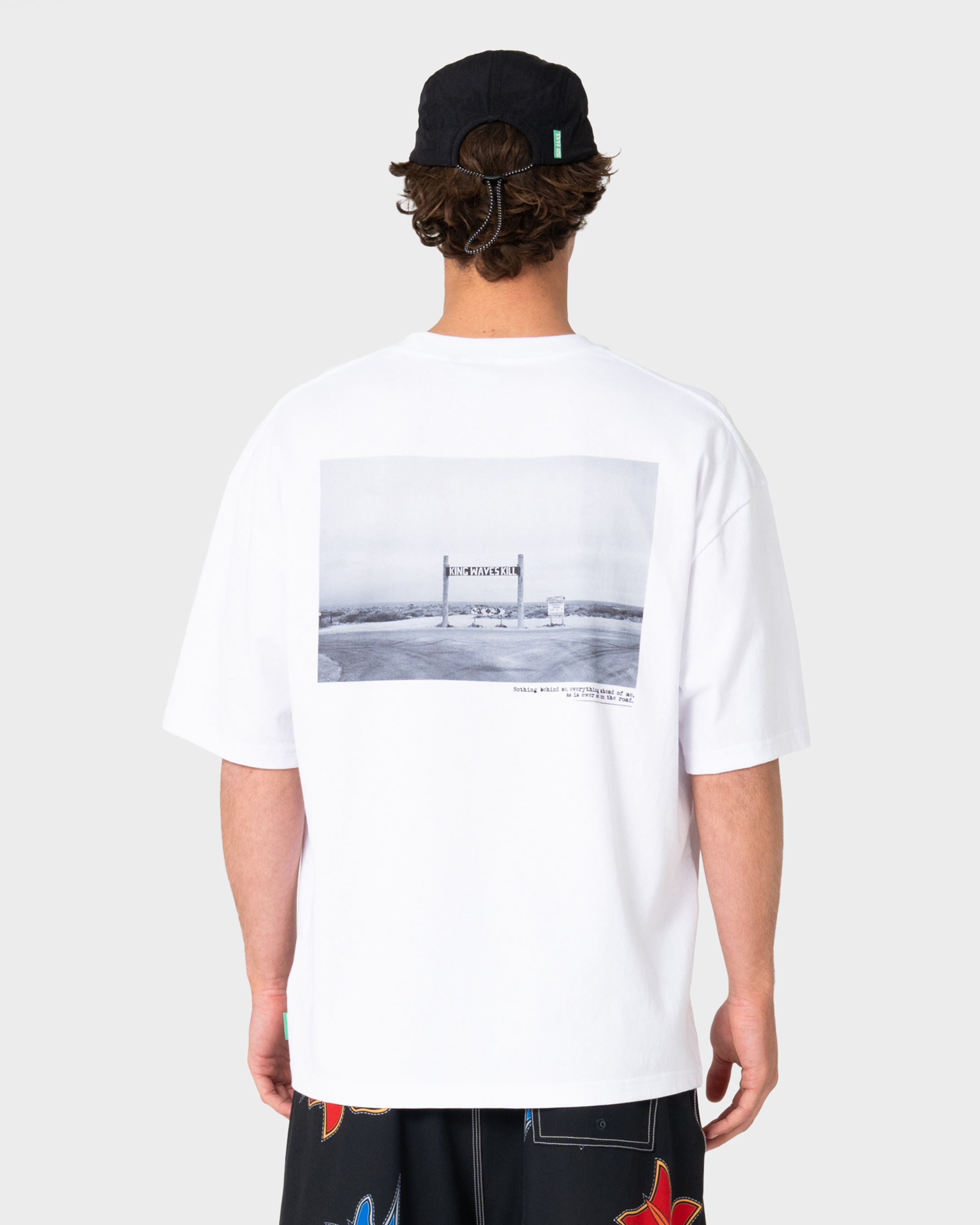 Rusty King Waves Kill T-Shirt - White