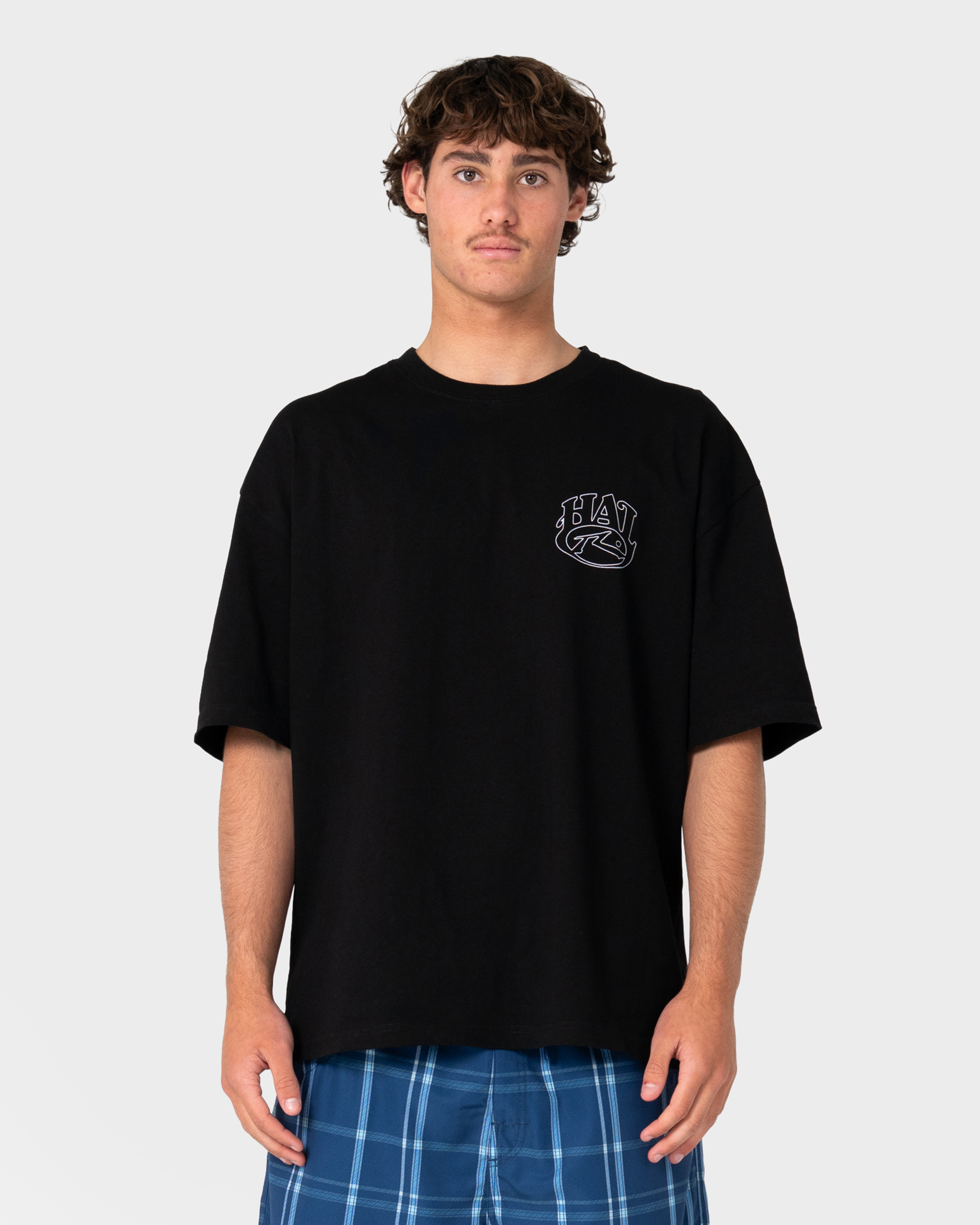 Rusty King Waves Kill T-Shirt - Black