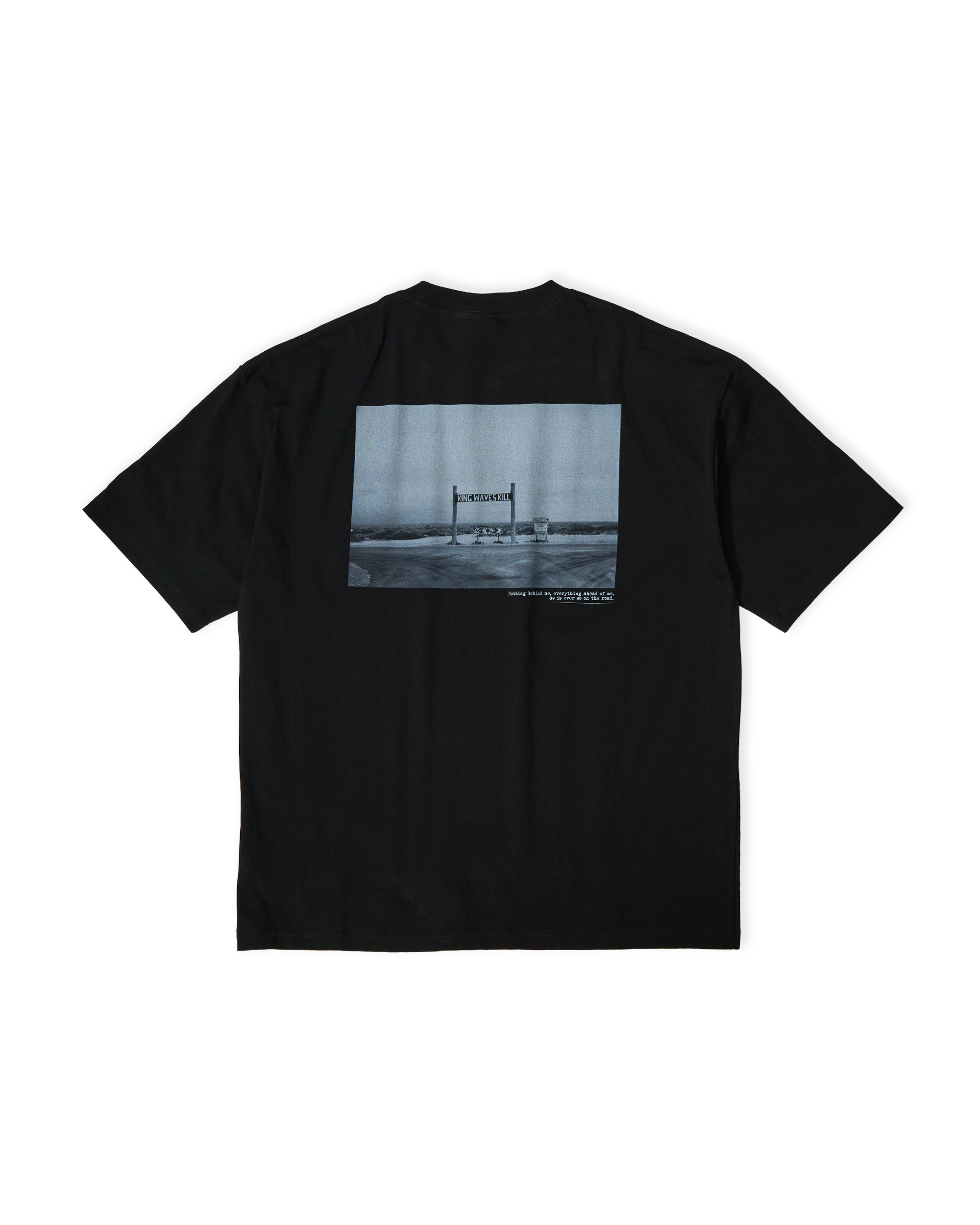 Rusty King Waves Kill T-Shirt - Black