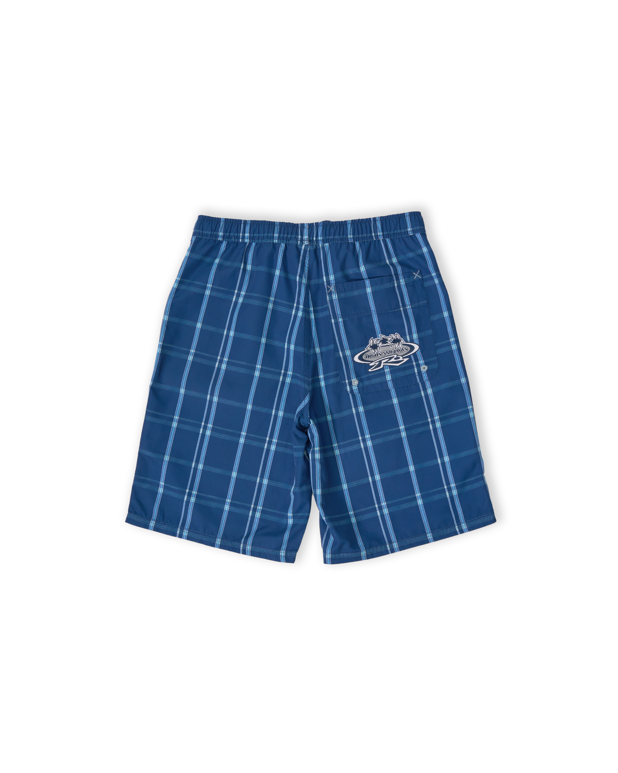 Rusty Big Manu Elastic Waist Boardshort - Dark Blue