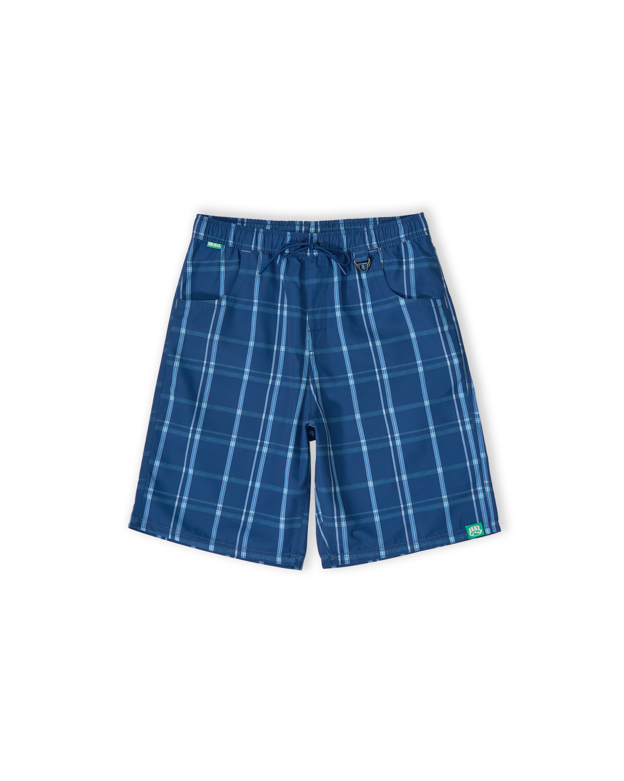Rusty Big Manu Elastic Waist Boardshort - Dark Blue