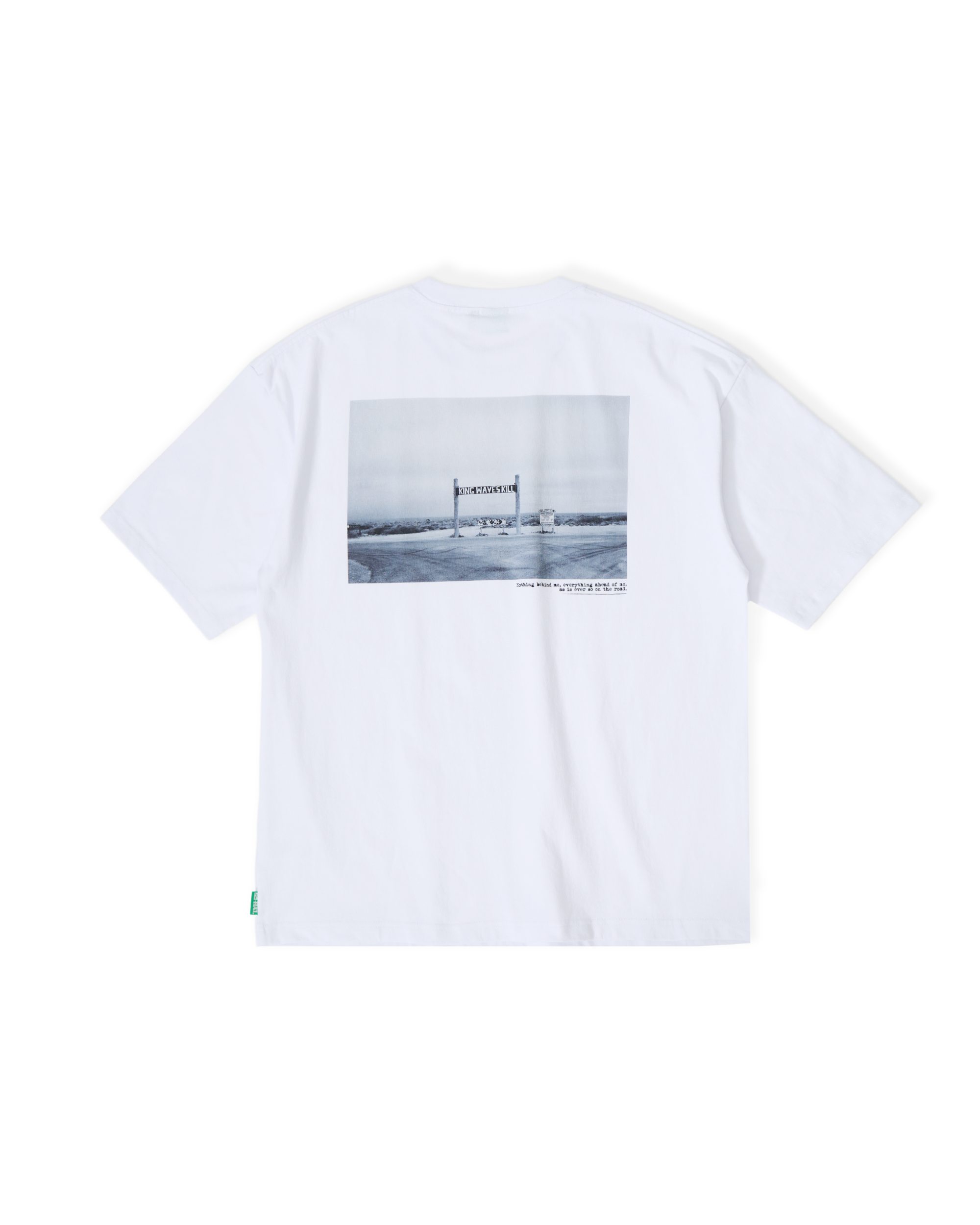 Rusty King Waves Kill T-Shirt - White