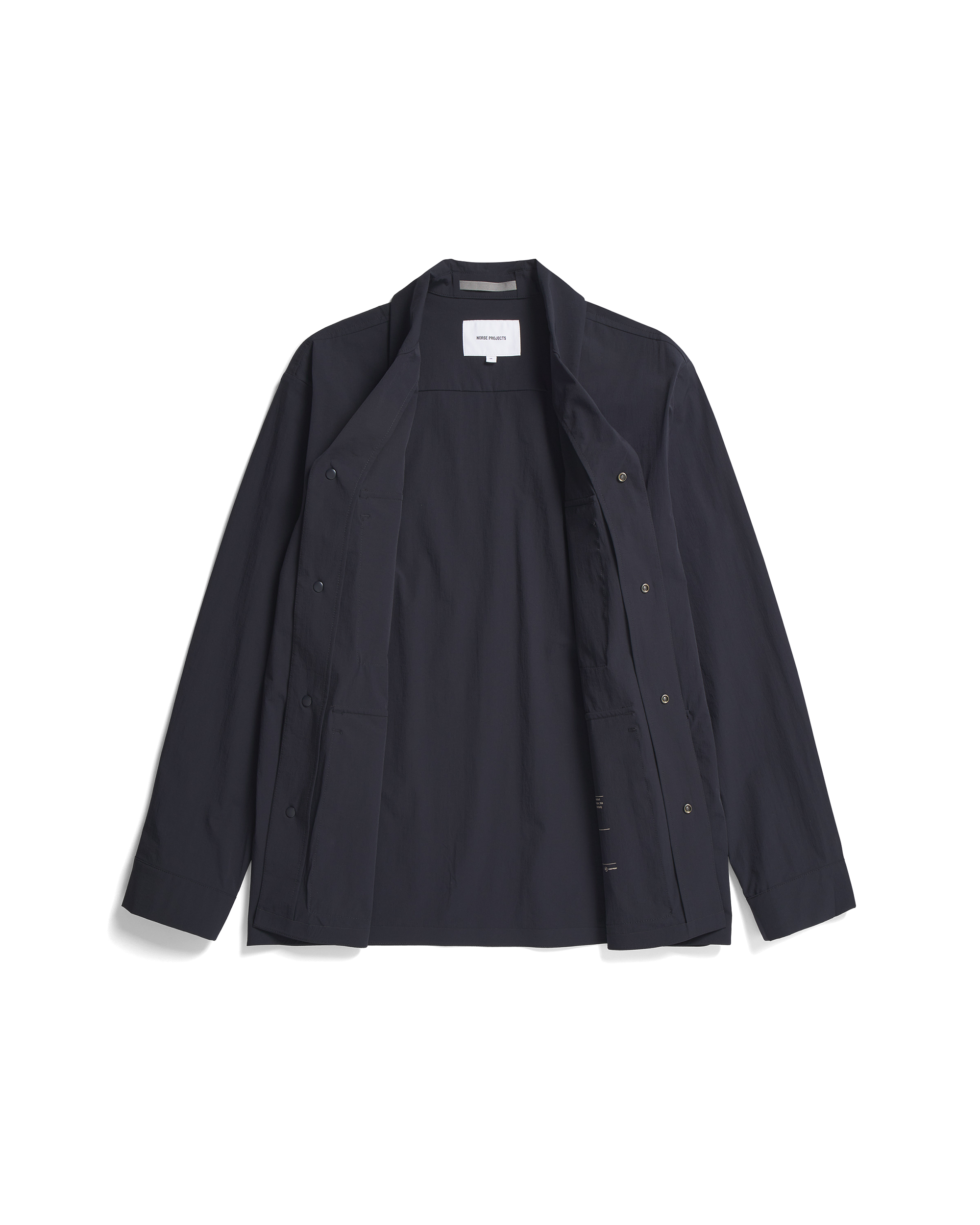 Mads Travel Light Overshirt - Navy