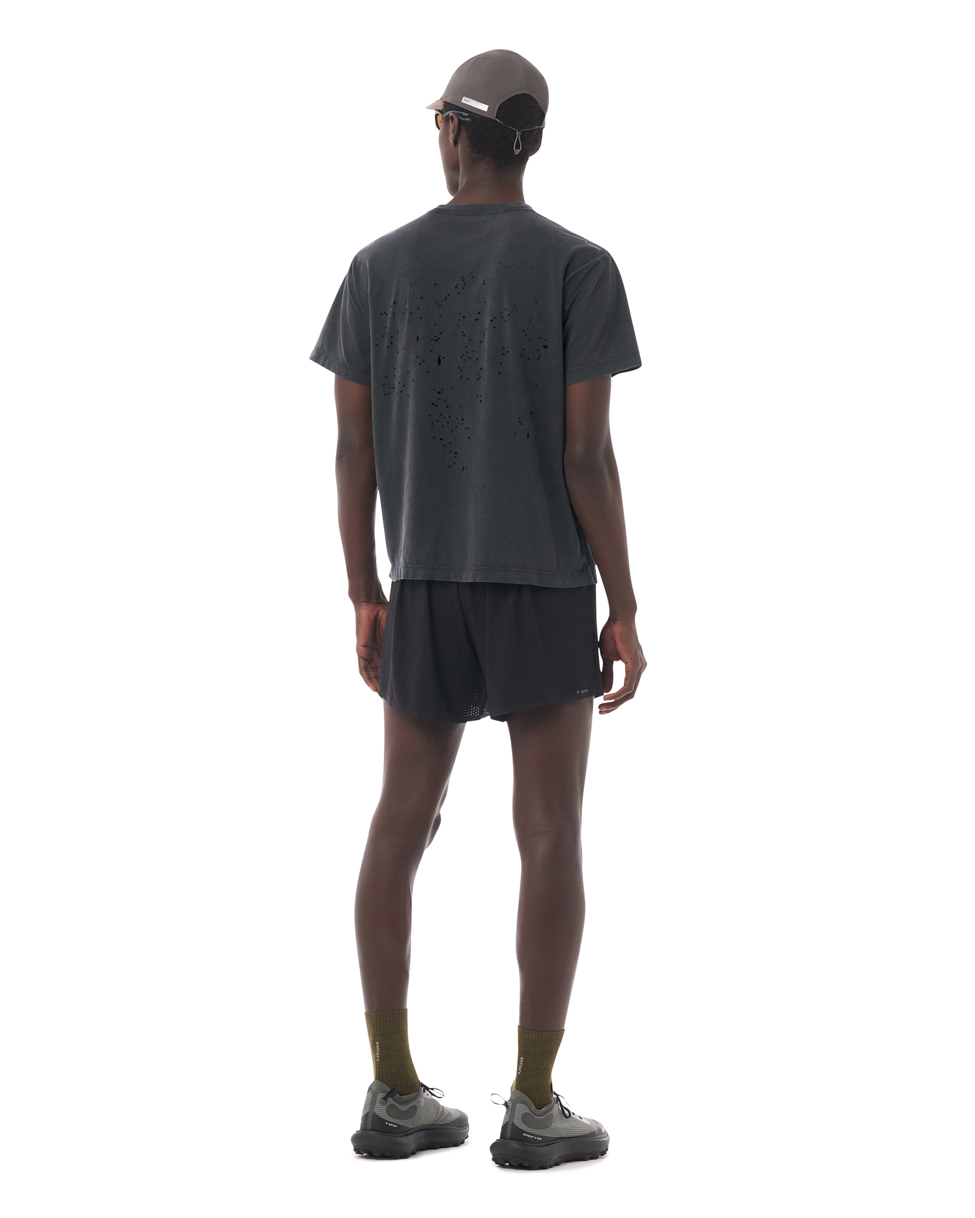 Eagle MothTech T-Shirt - Aged Black
