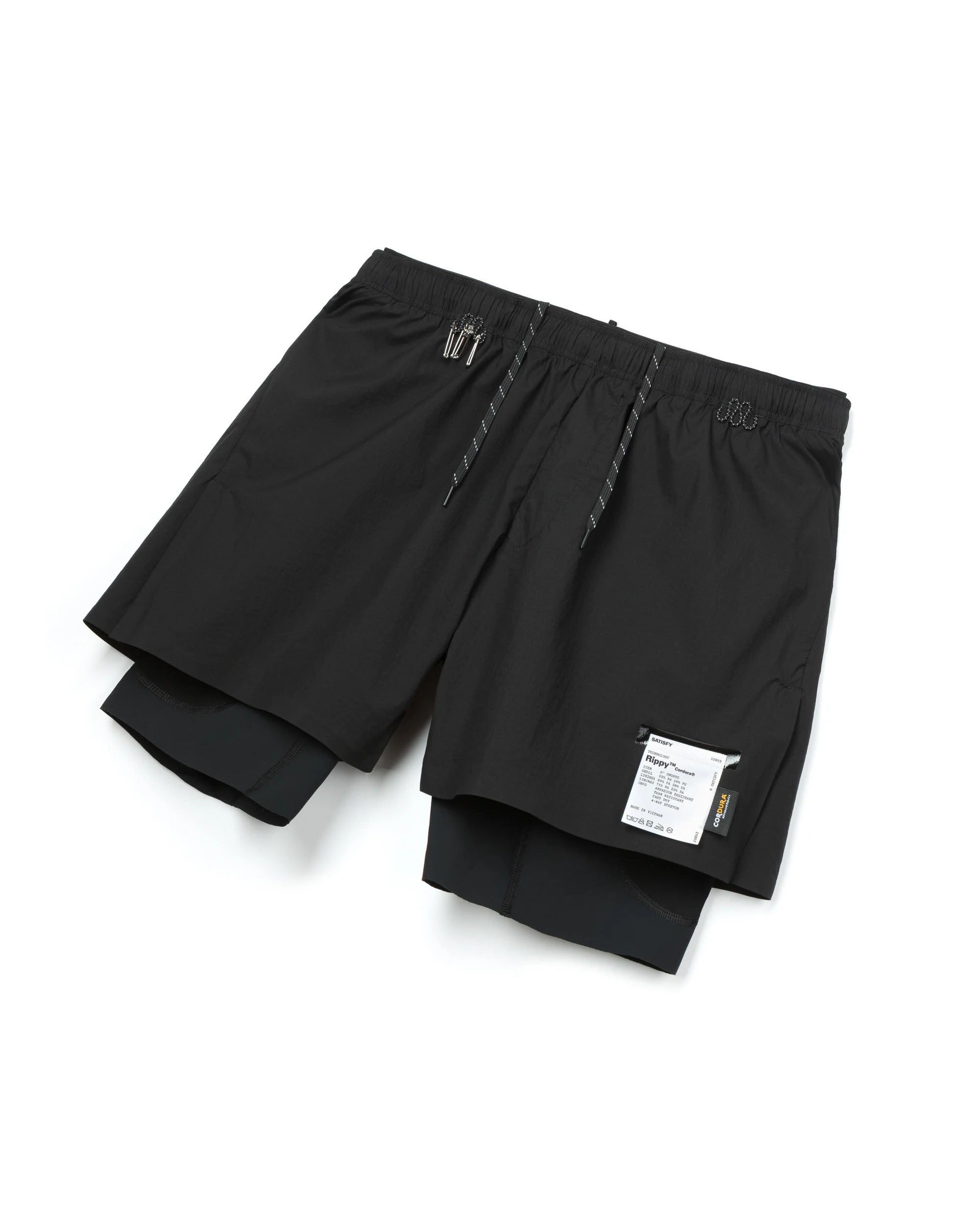 Rippy Cordura 8 Shorts - Black