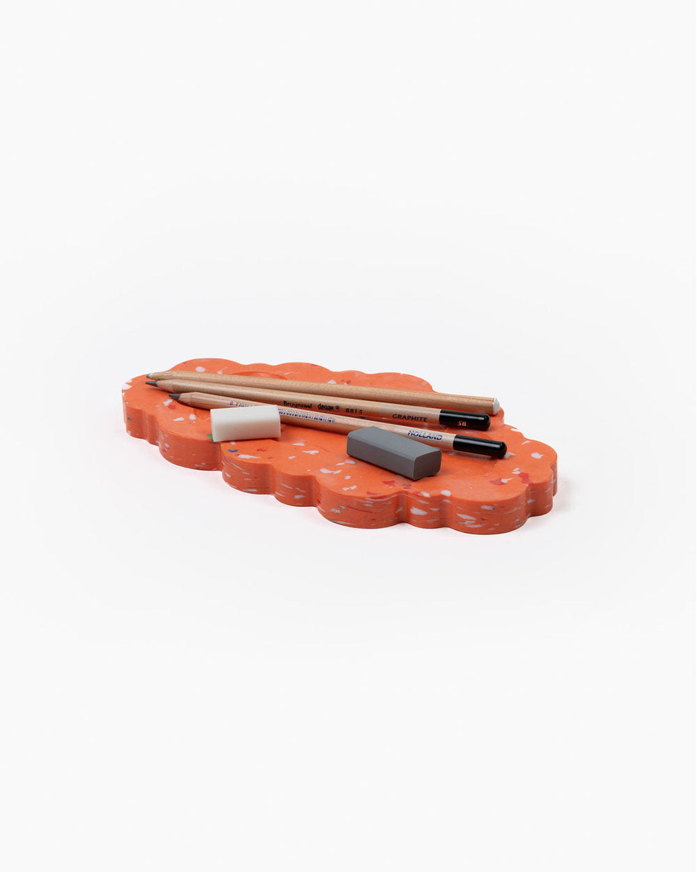 Clouded Desk Tray-Orange