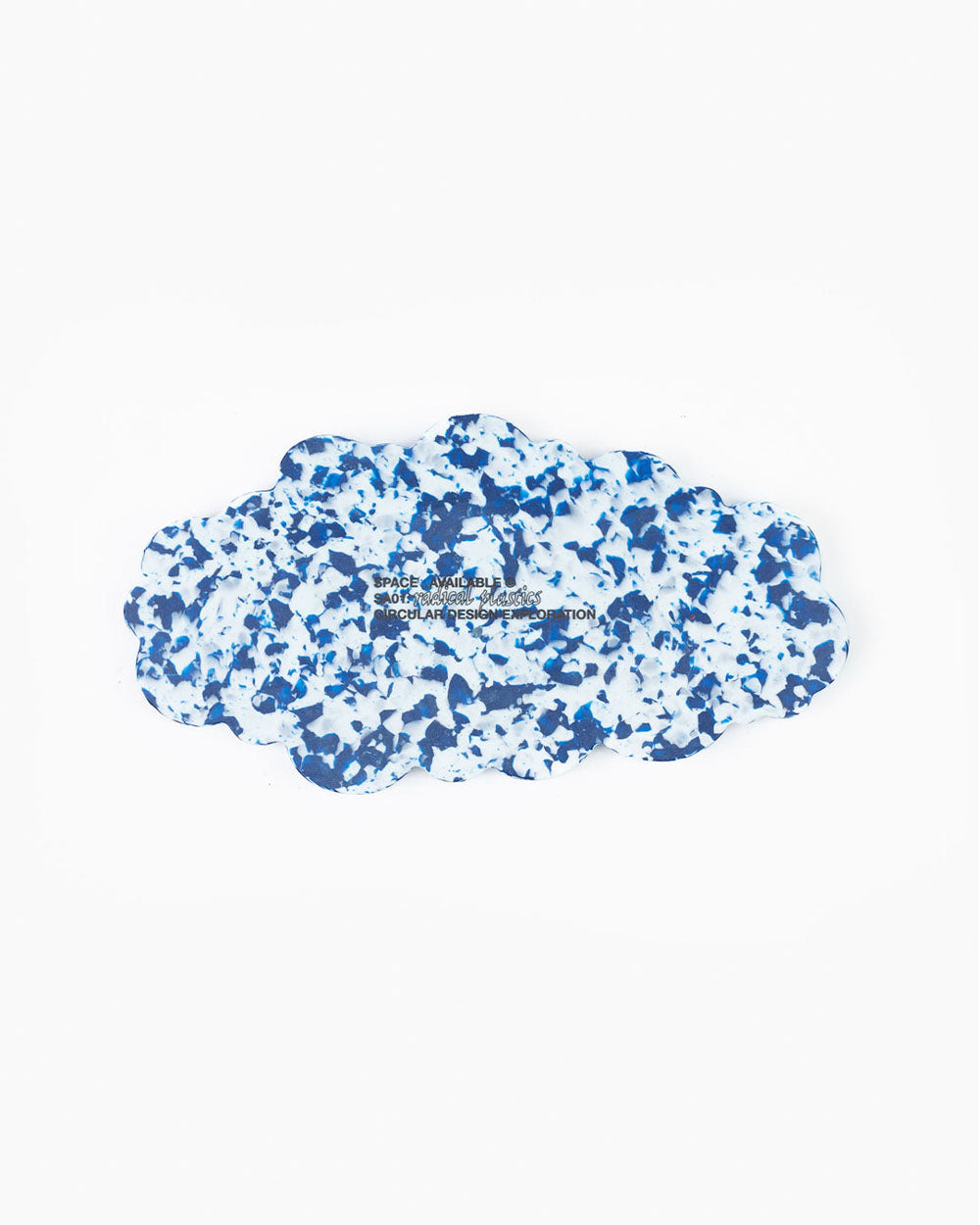 Clouded Desk Tray-Blue