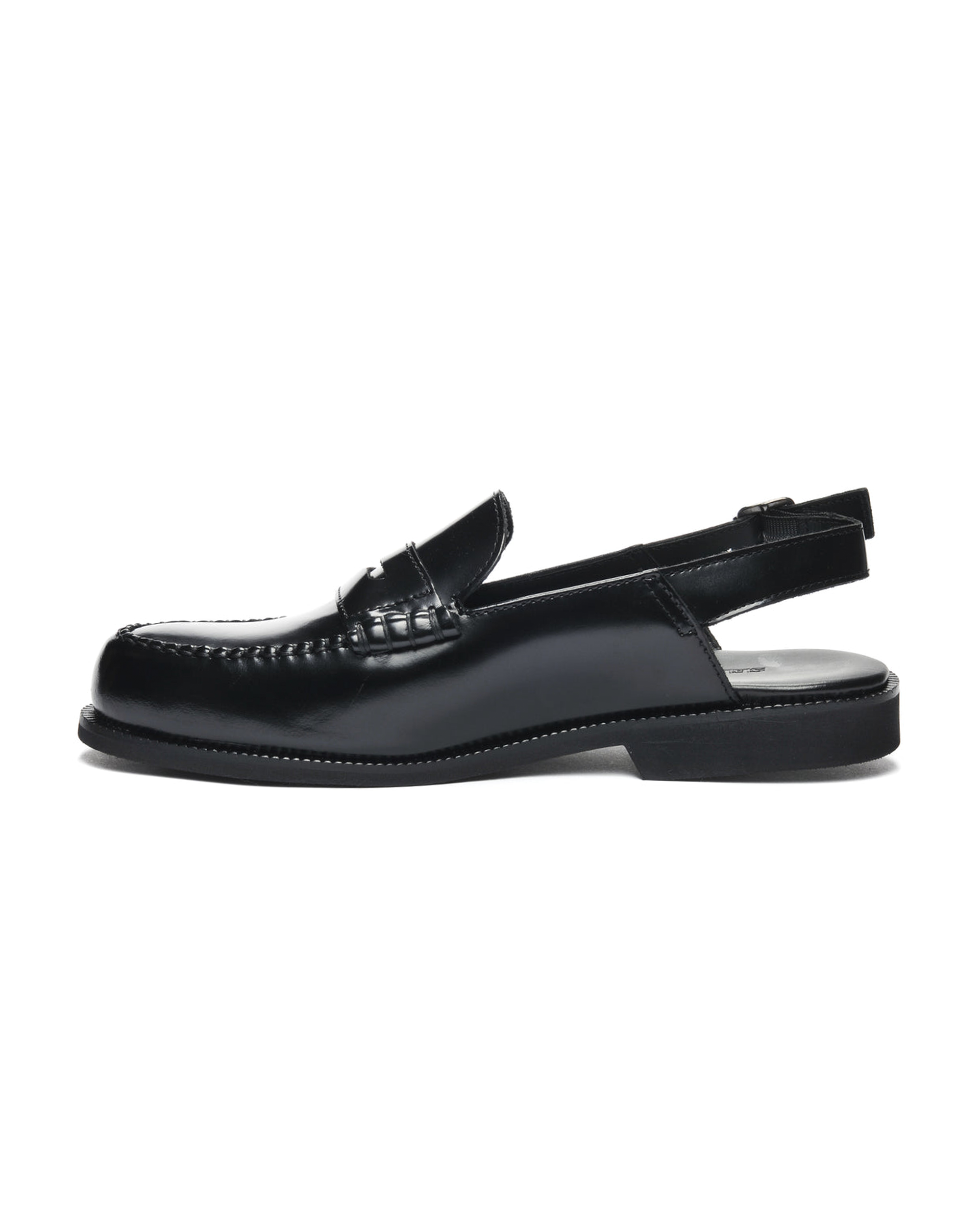 Womens Dan Polaris Loafer Sandal - Black