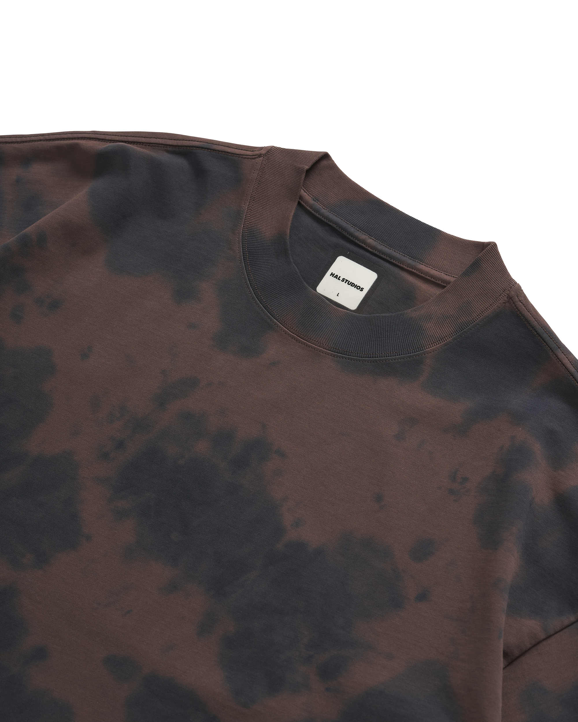 Shibori L/S - Coffee