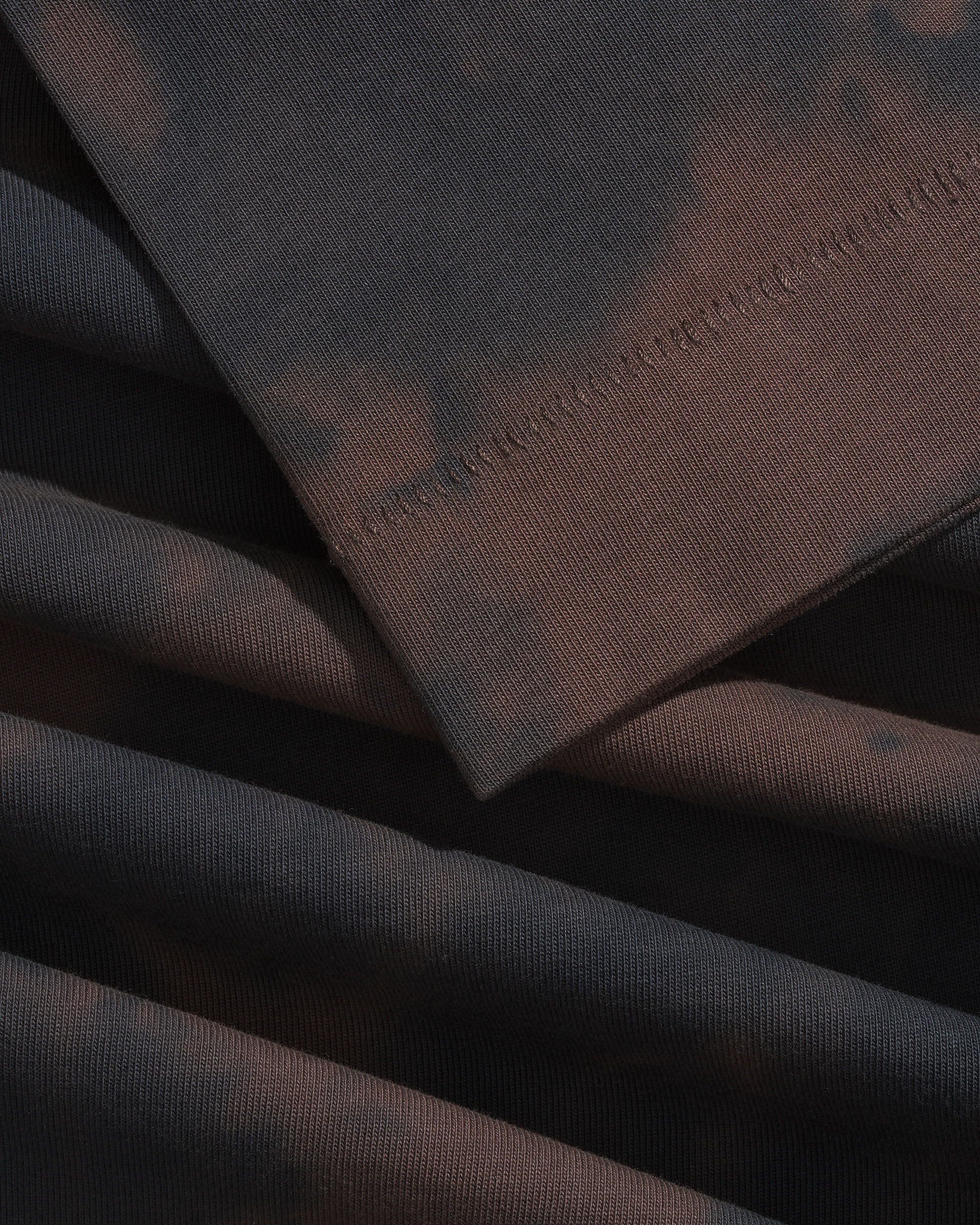Shibori L/S - Coffee