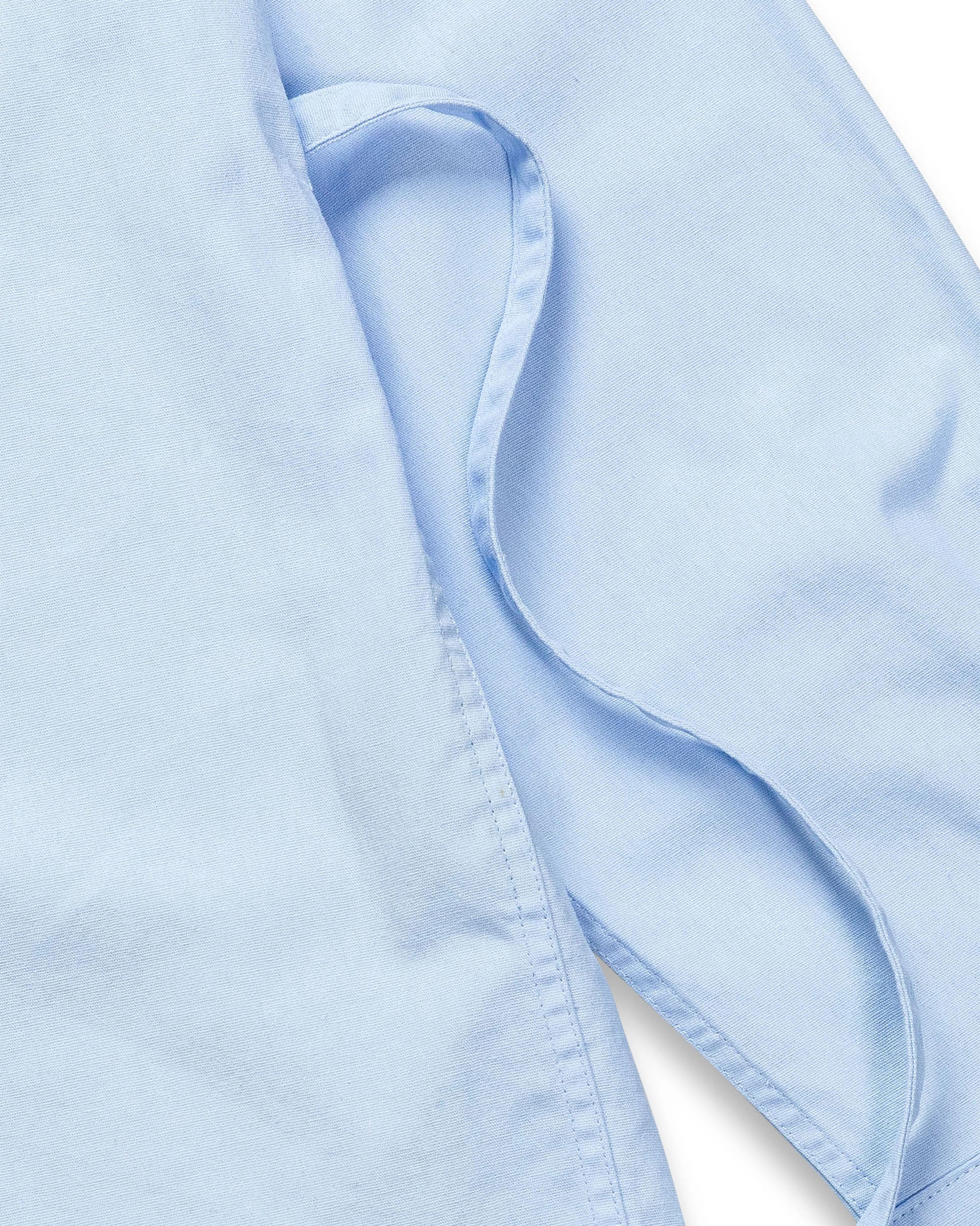 Poplin Loop Shirt - Blue