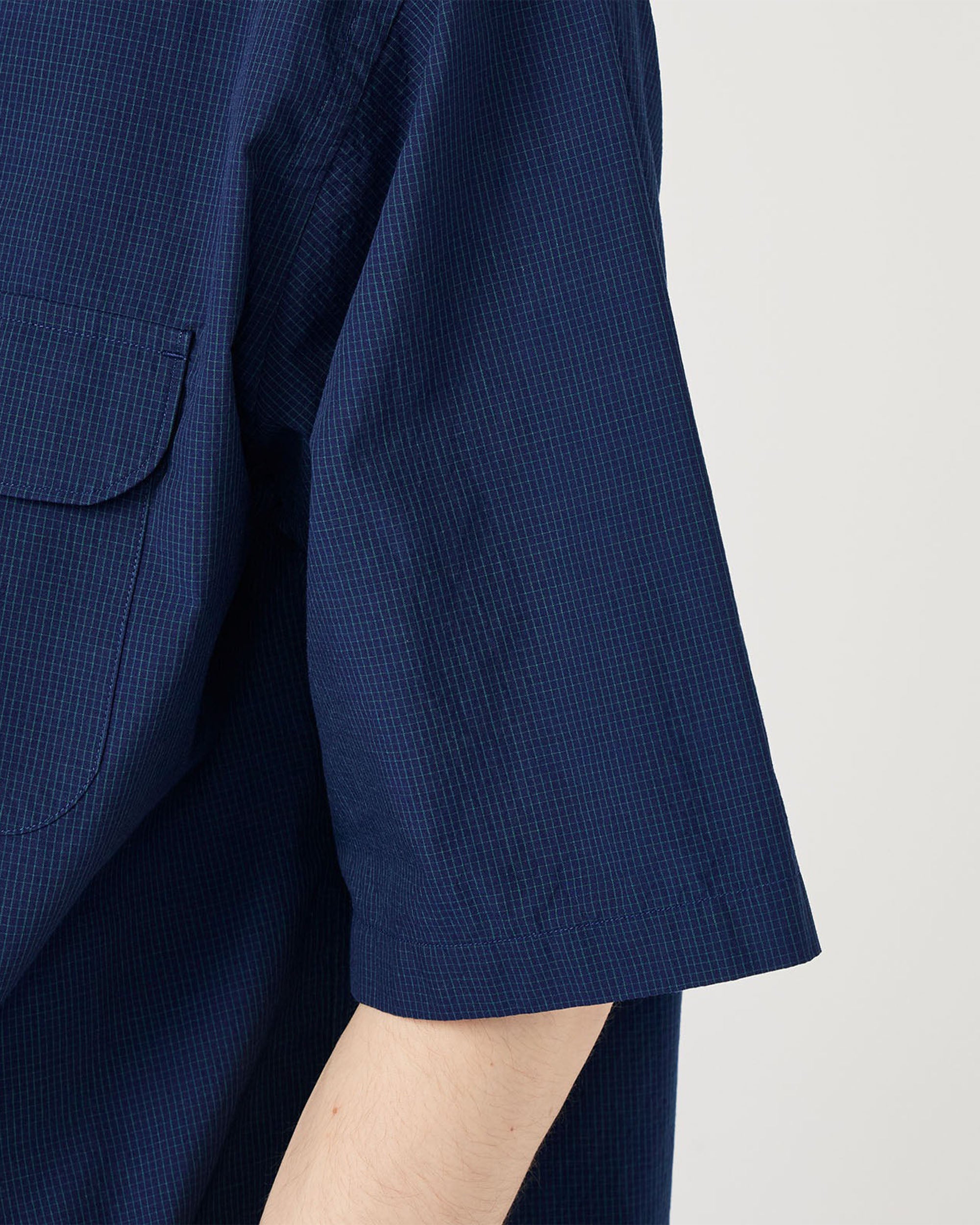 Regular Collar S/S Shirt - Natural
