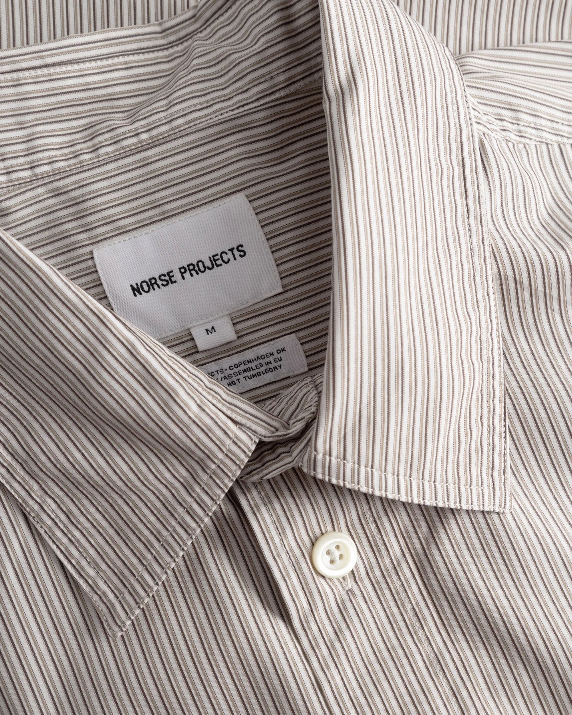 Espevik Fine Oversized L/S Shirt - Walnut