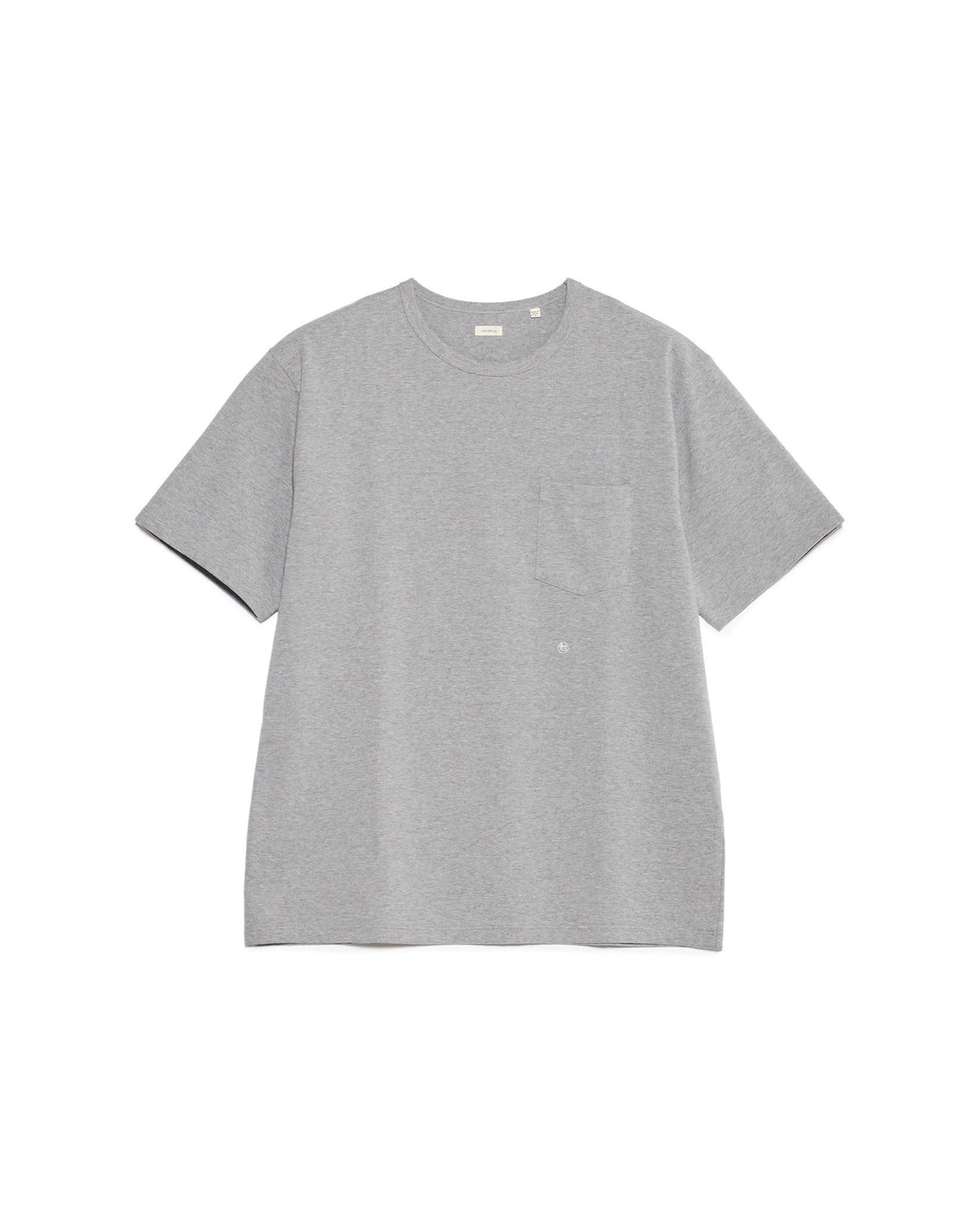 COOLMAX Jersey Pocket Tee - Heather Grey