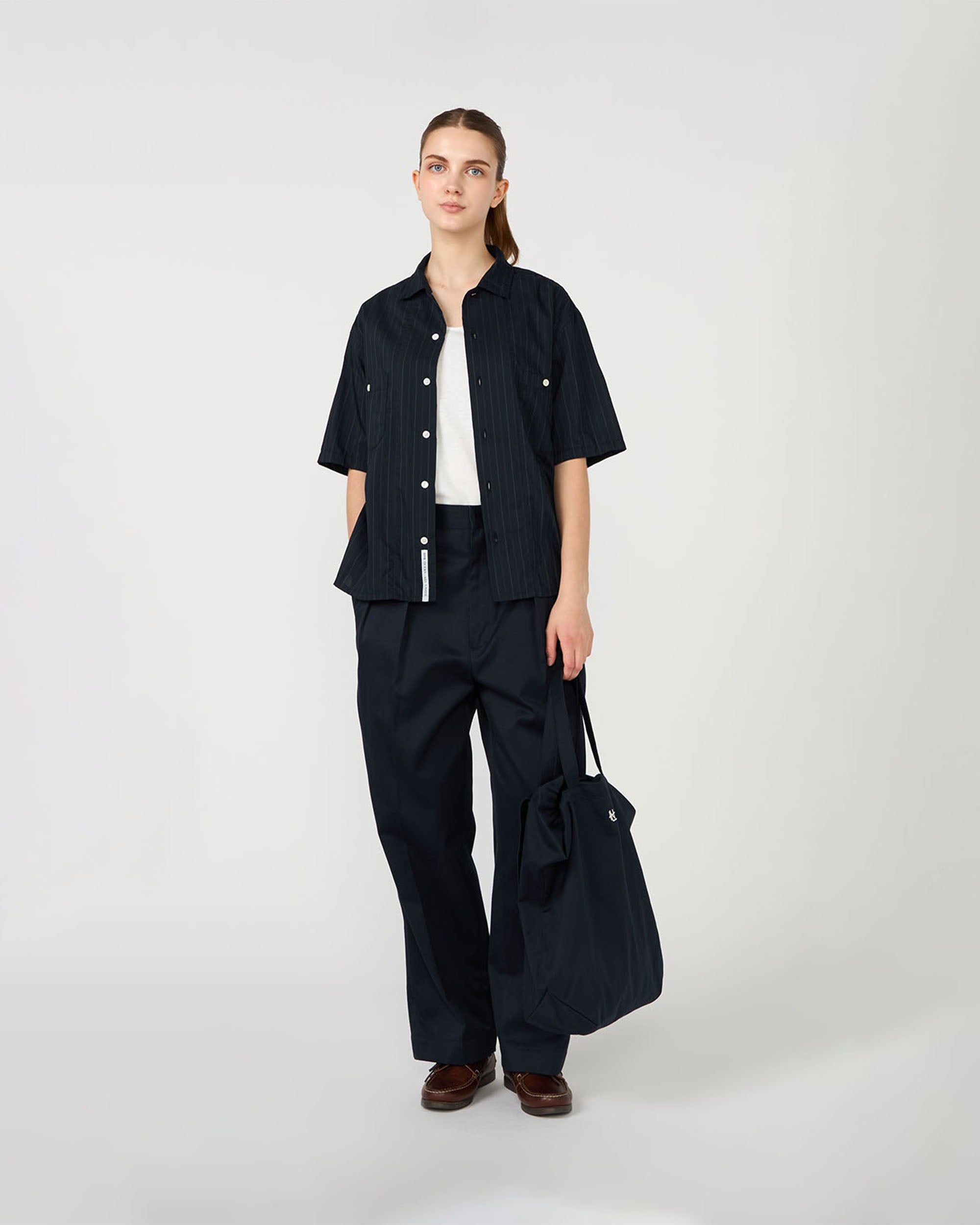 Poplin S/S Shirt - White
