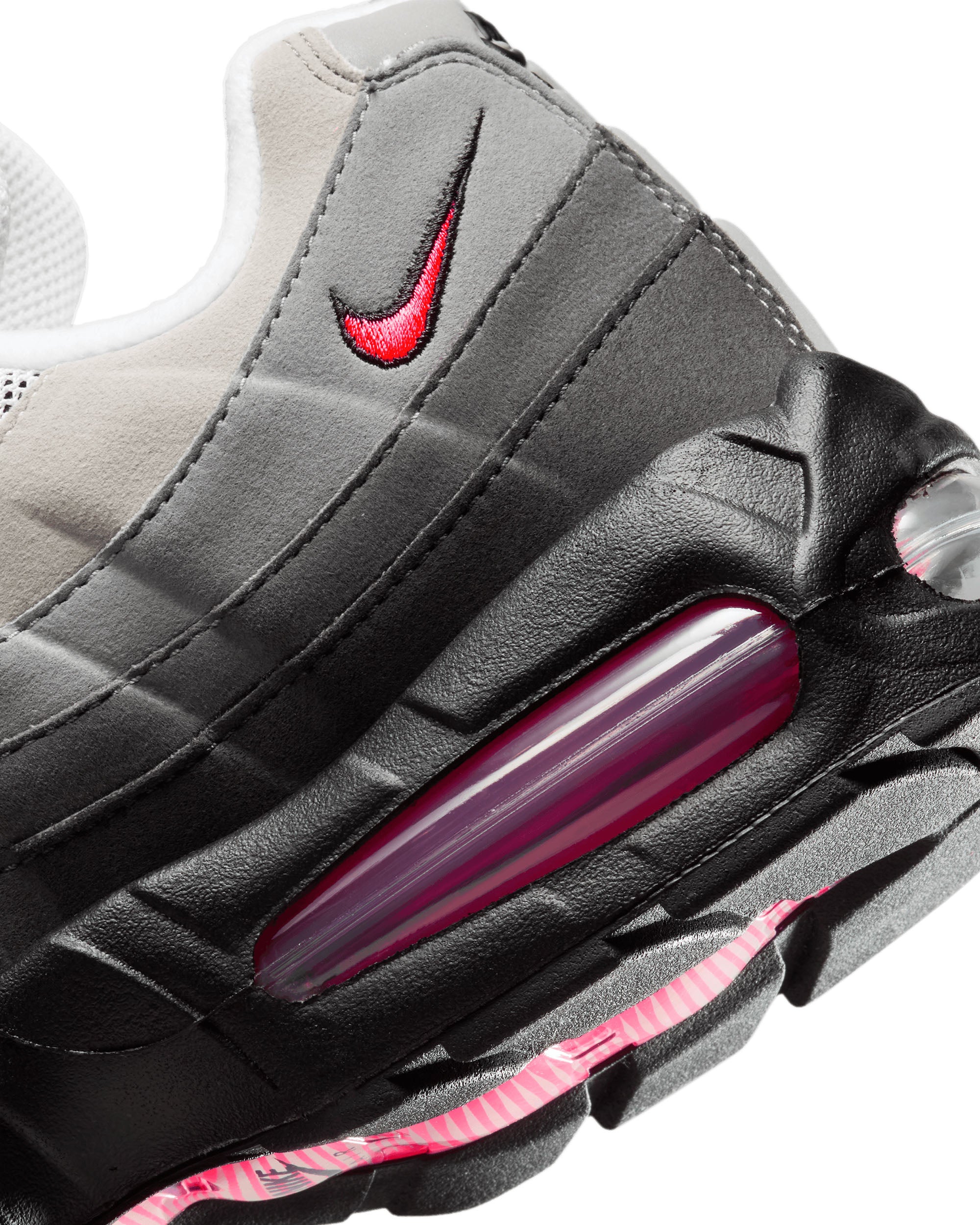 Air Max 95 Big Bubble - Black / Solar Red