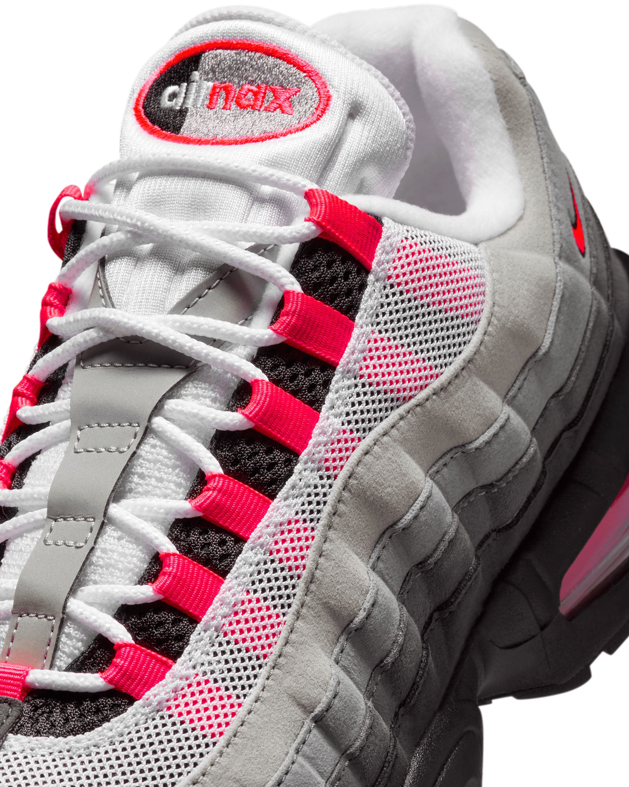 Air Max 95 Big Bubble - Black / Solar Red