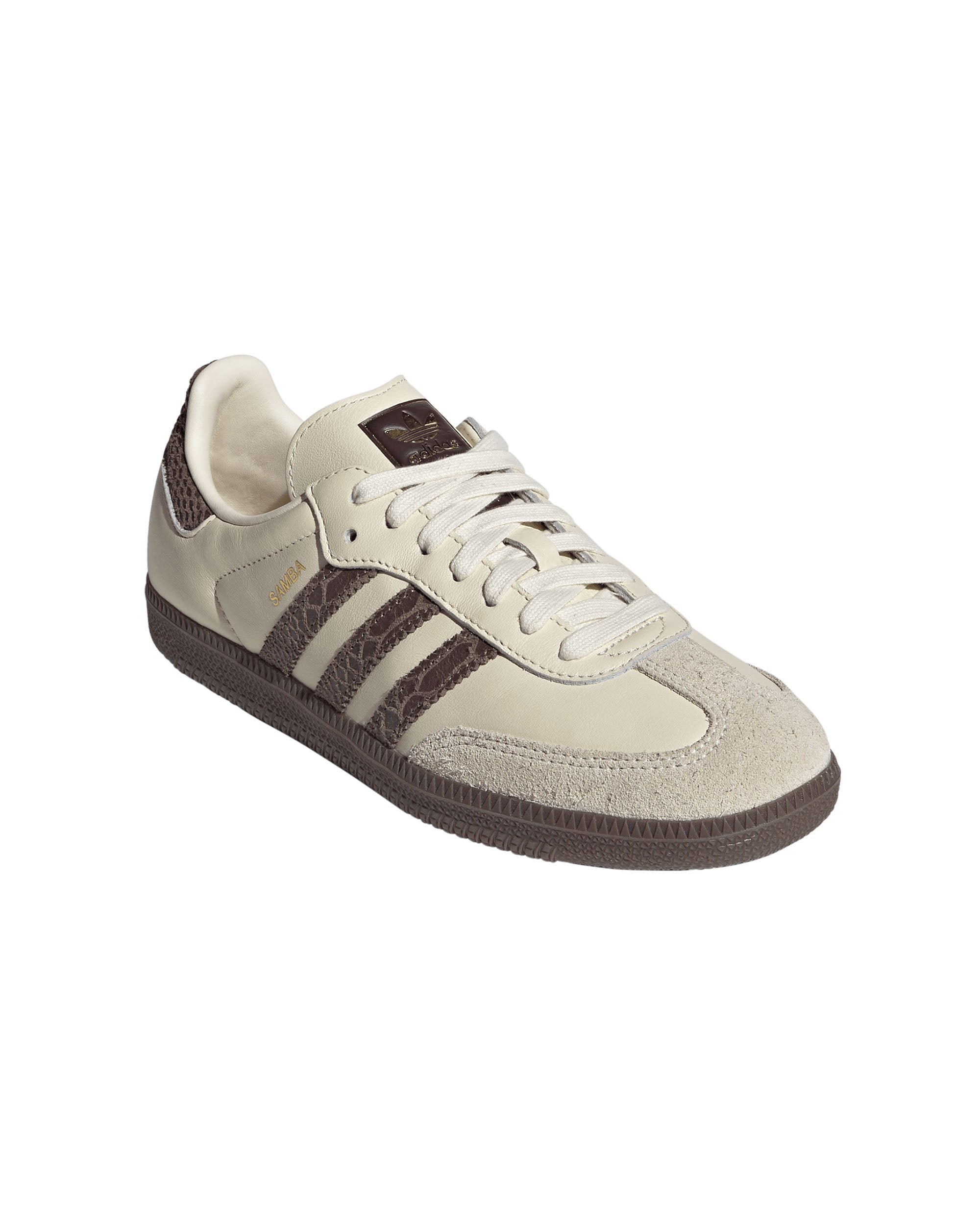 Women's Samba OG - Cream White / Earth Strata / Maroon