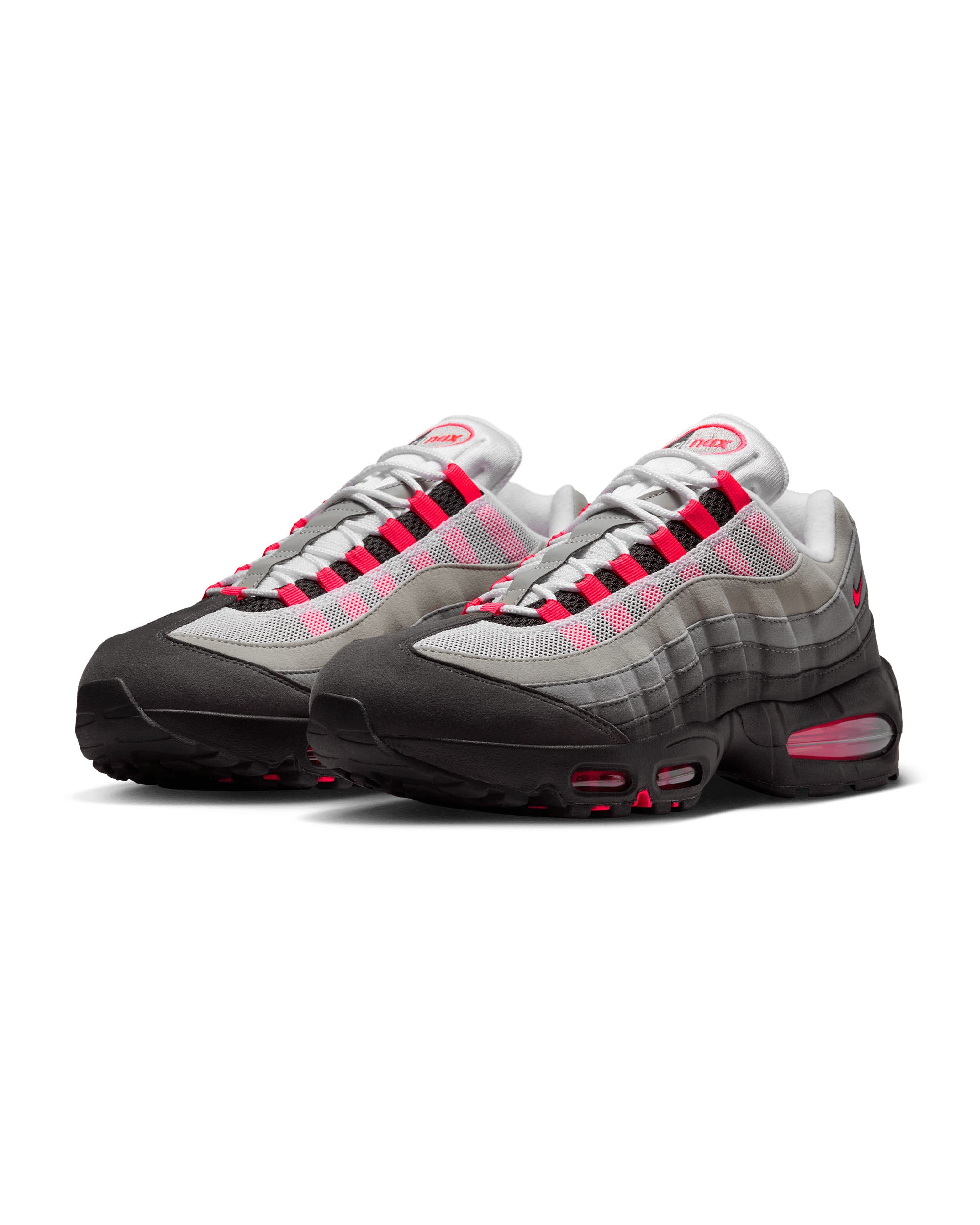 Air Max 95 Big Bubble - Black / Solar Red
