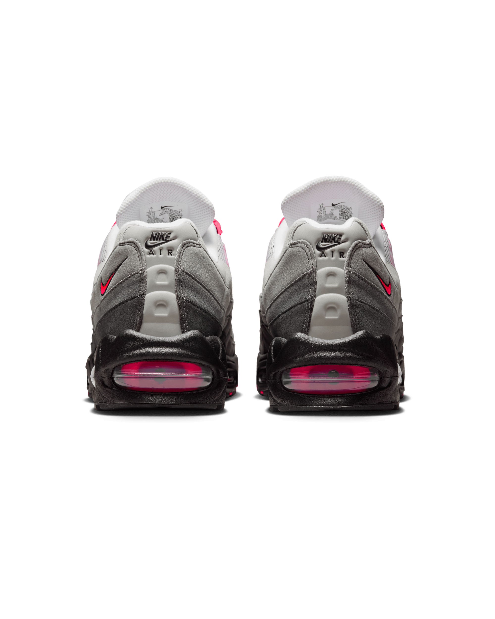 Air Max 95 Big Bubble - Black / Solar Red