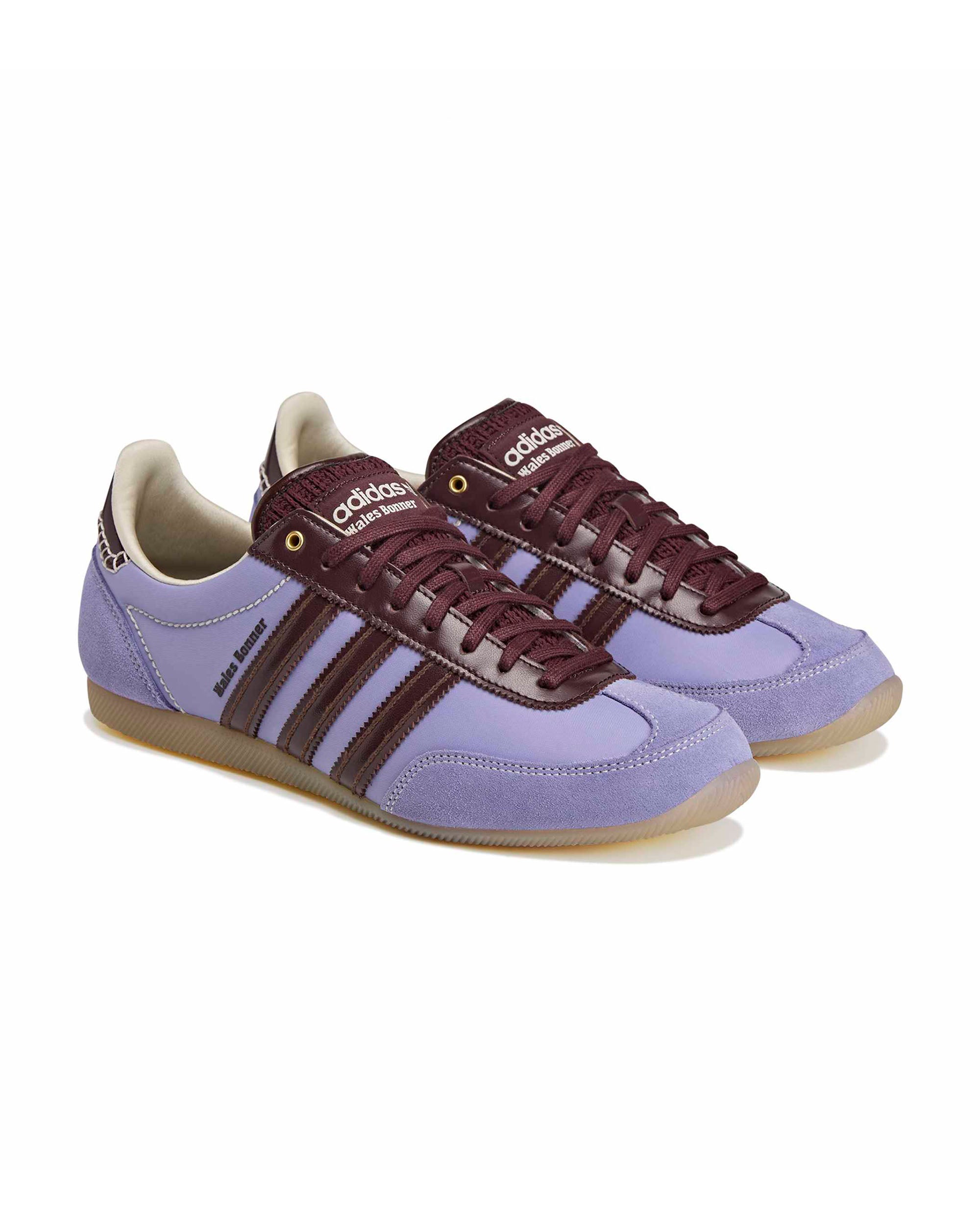 Wales Bonner Japan - Crew White / Light Purple / Night Red