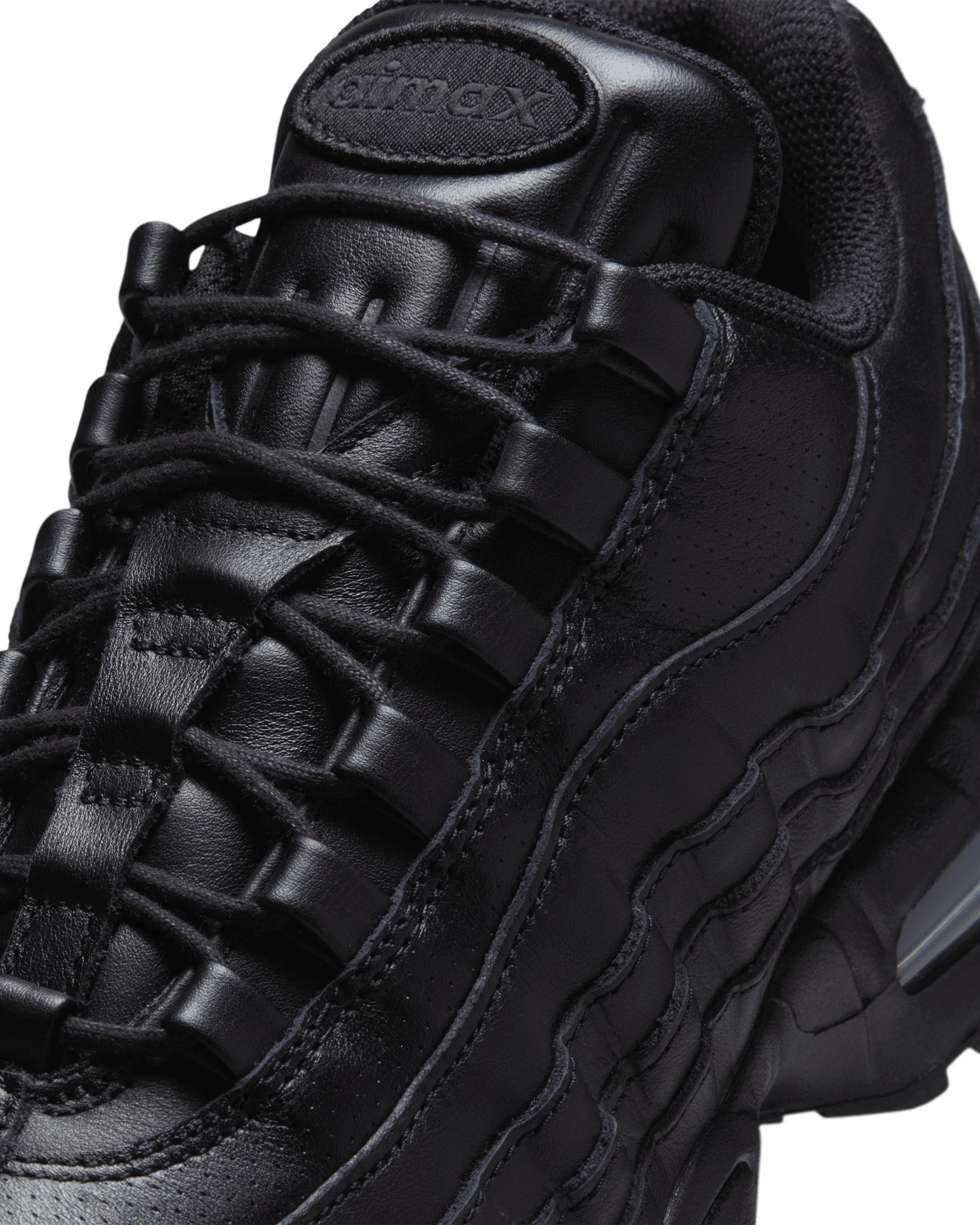 Air Max 95 Big Bubble Leather - Black / Black / Black