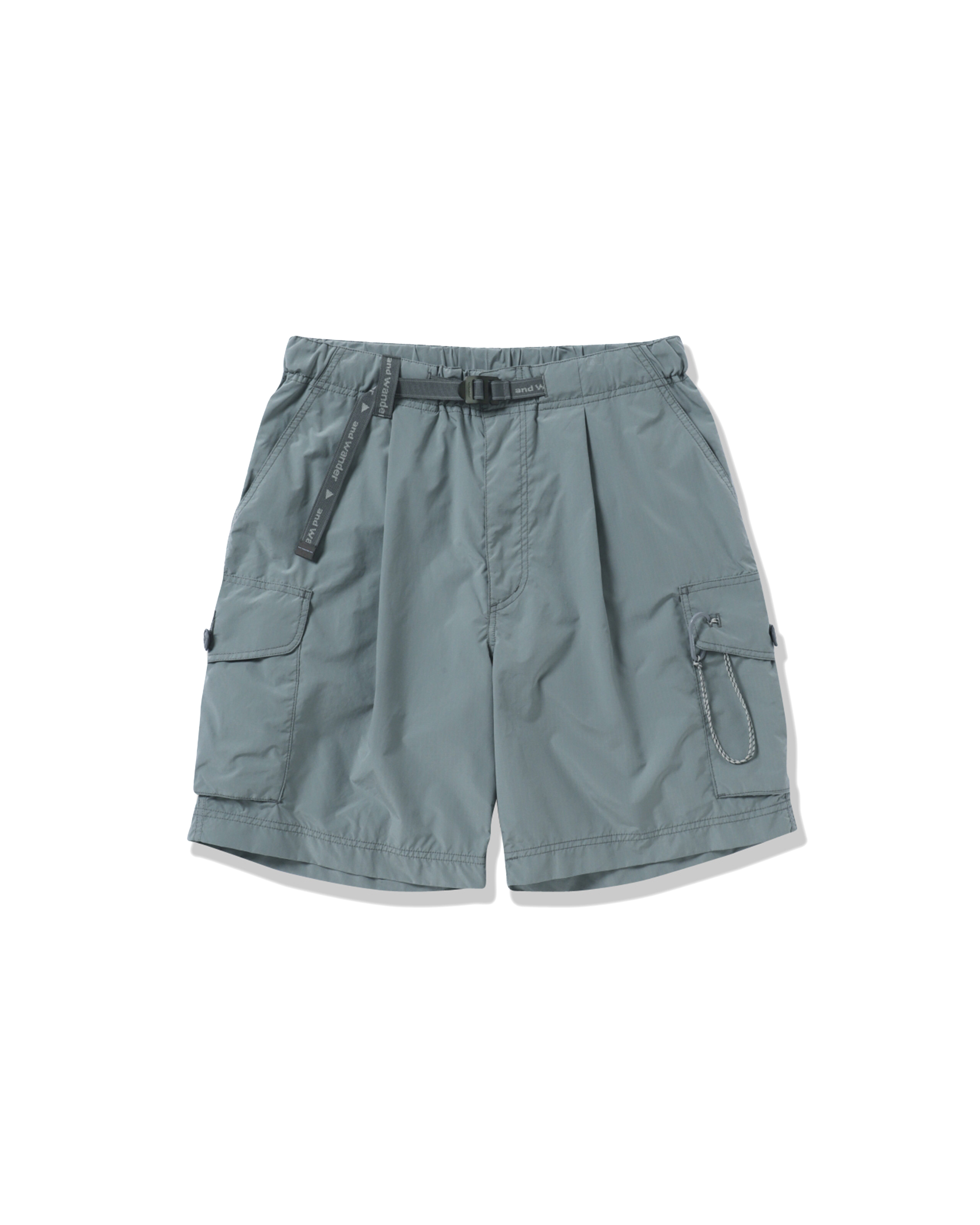 Oversized Cargo Shorts - Light Sage