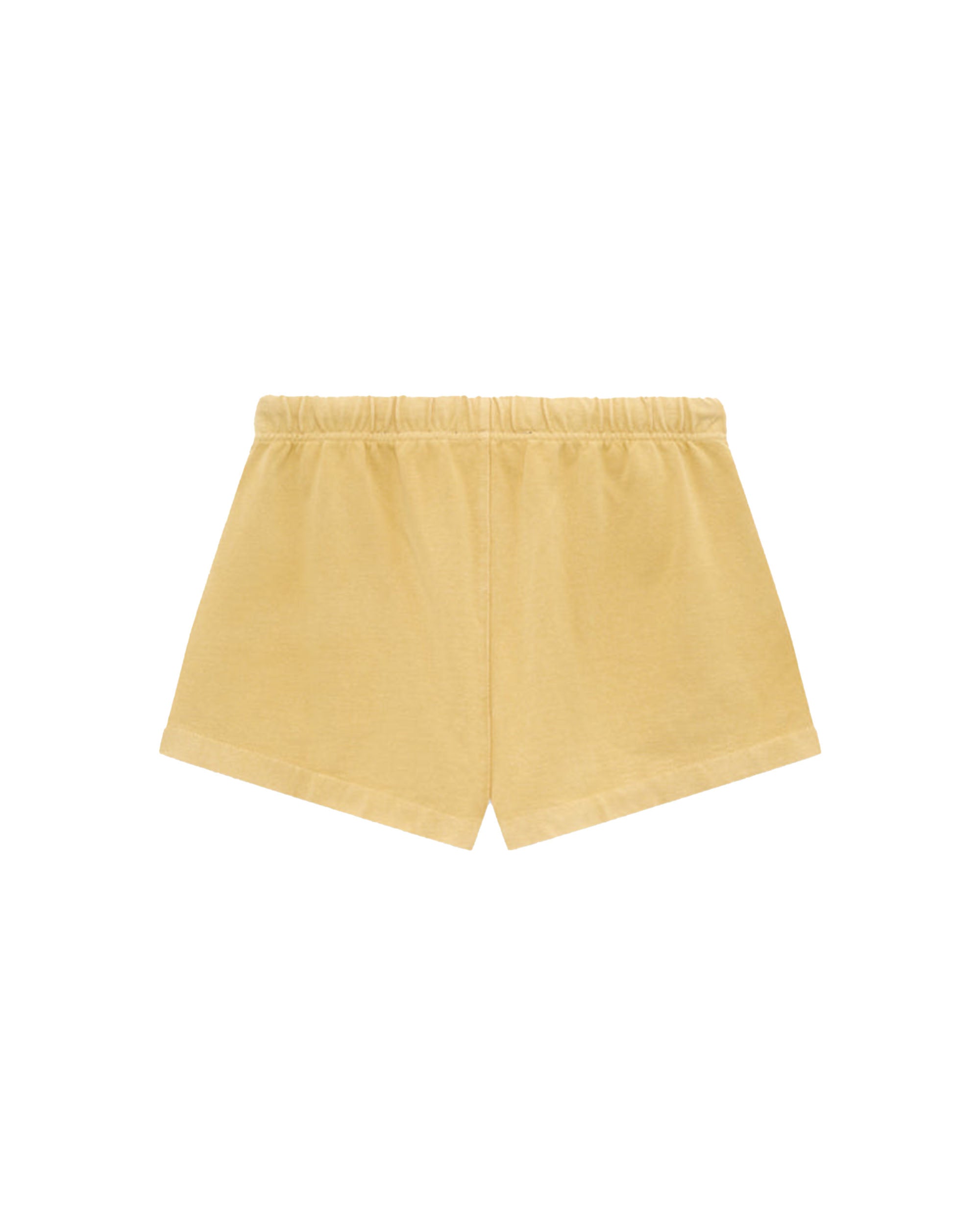 Womens Heavy Jersey Running Shorts - Amber
