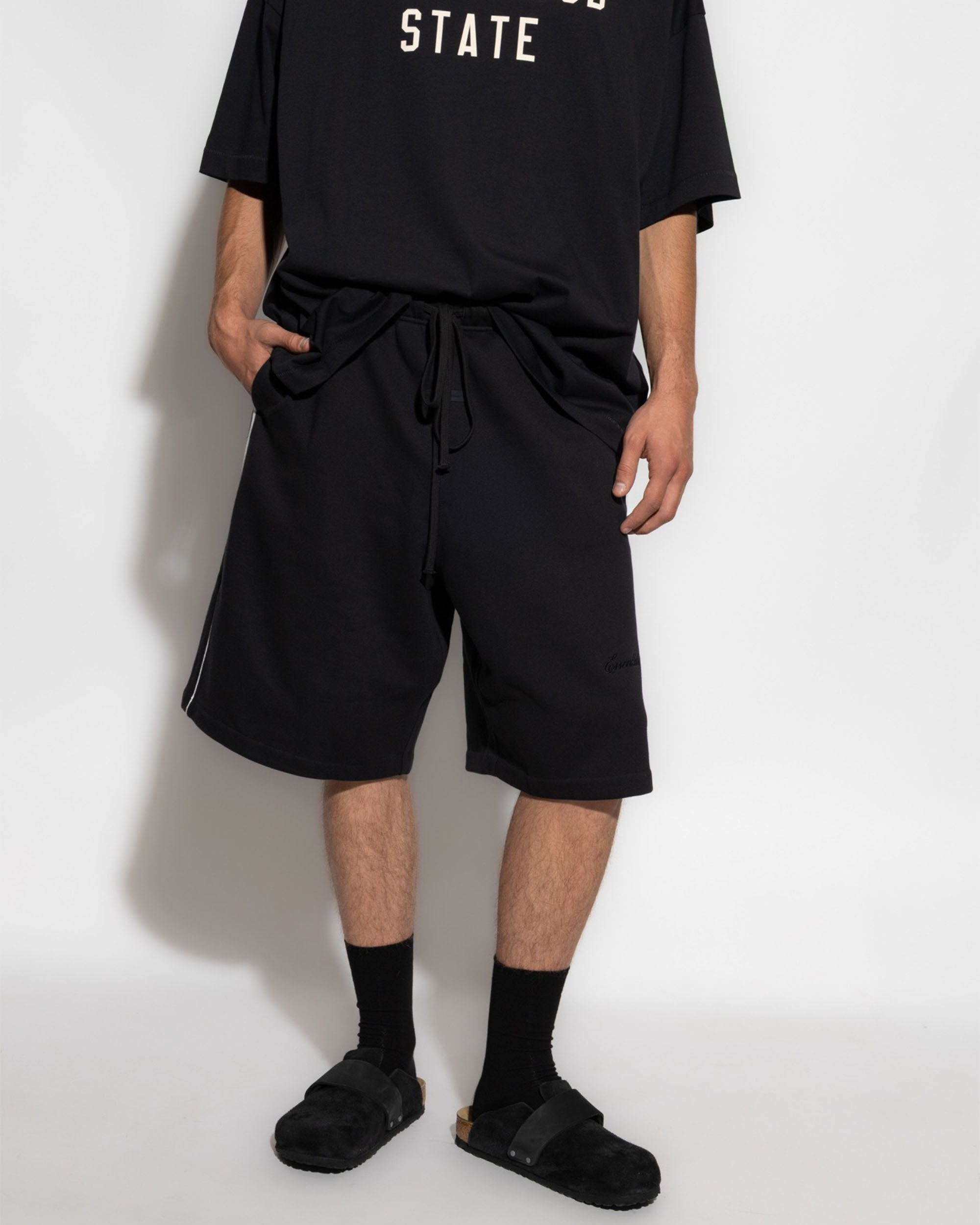 Basketball Jersey Short- Jet Black