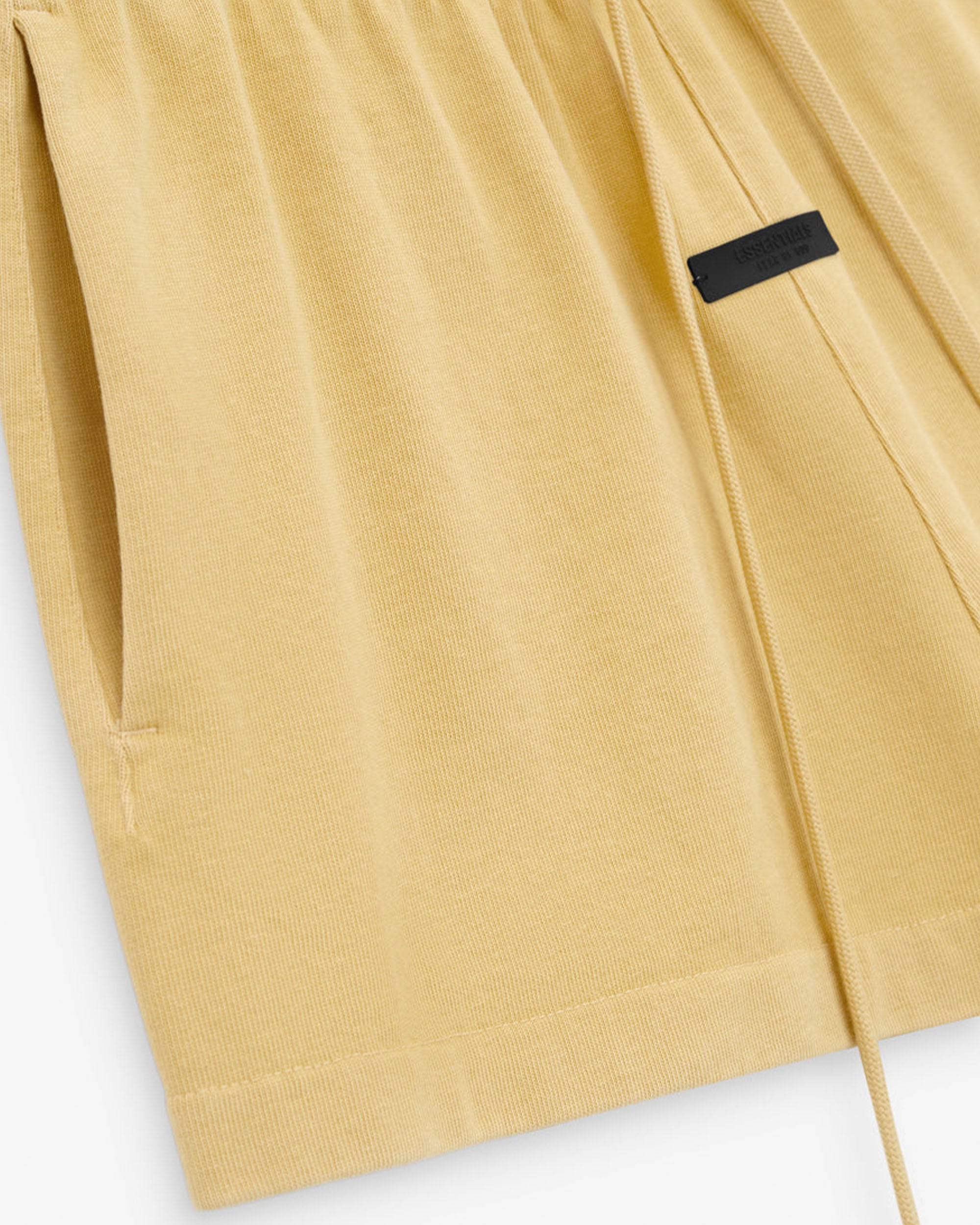 Womens Heavy Jersey Running Shorts - Amber