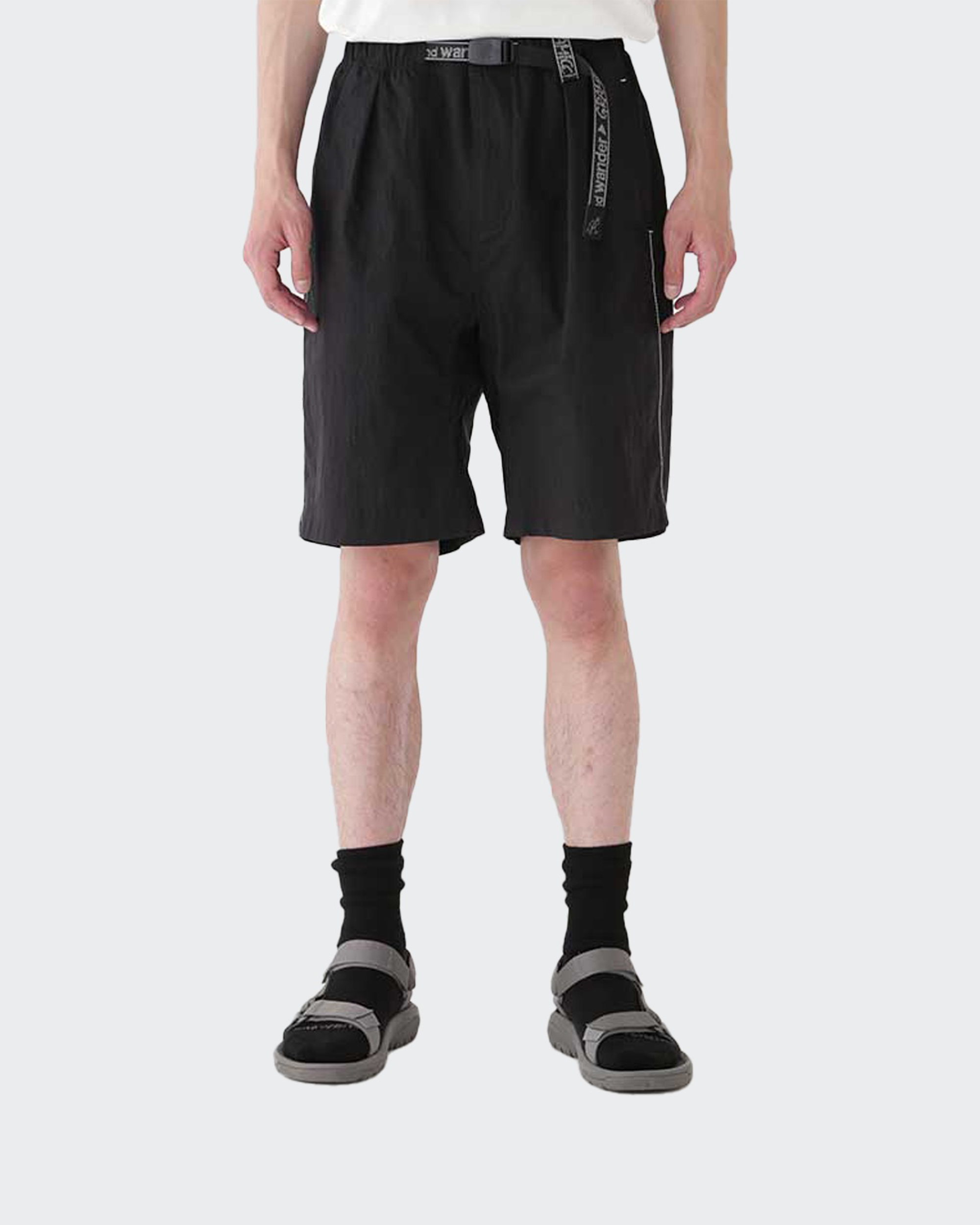 And Wander Nylon G-Short - Black