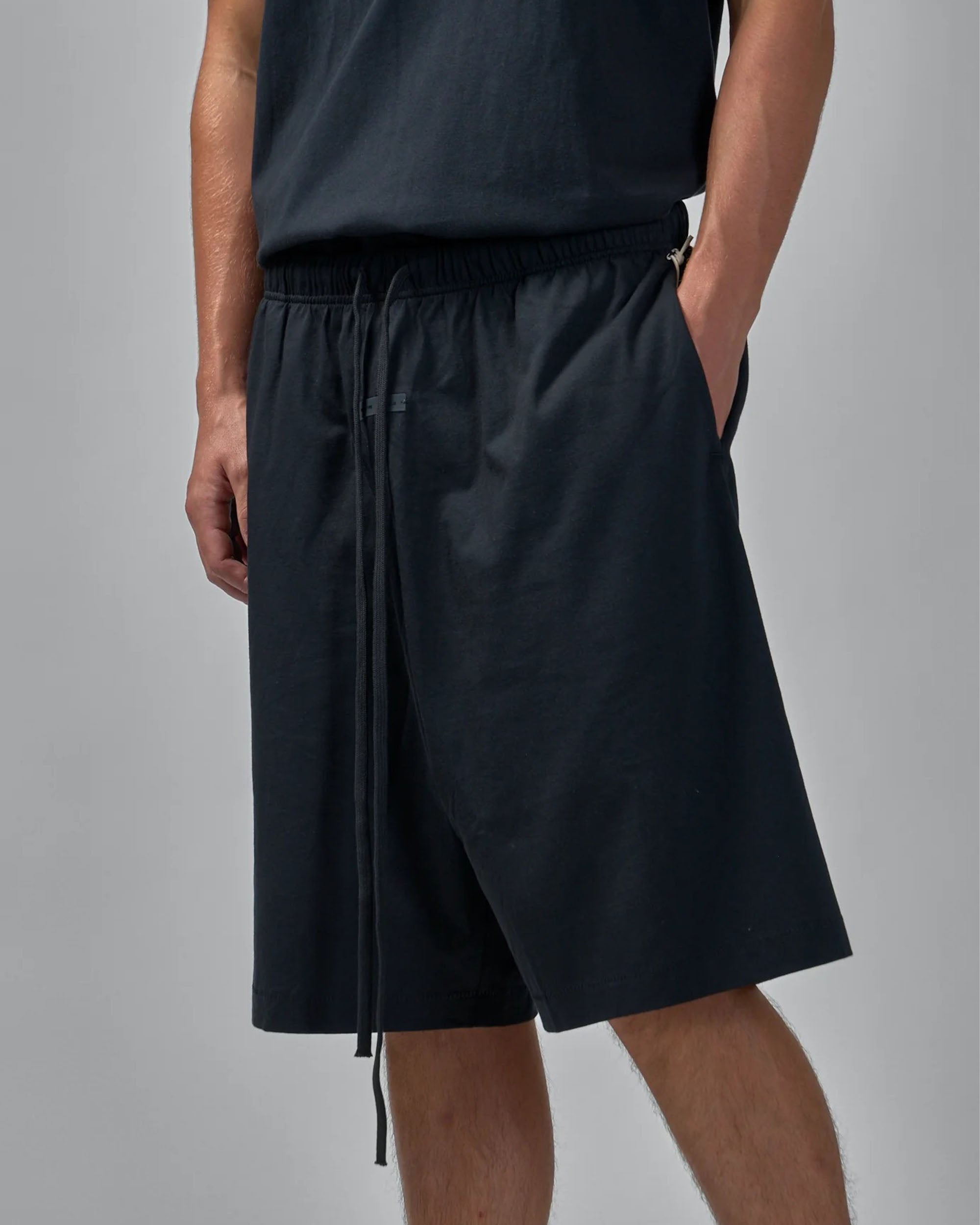 Basketball Jersey Short- Jet Black