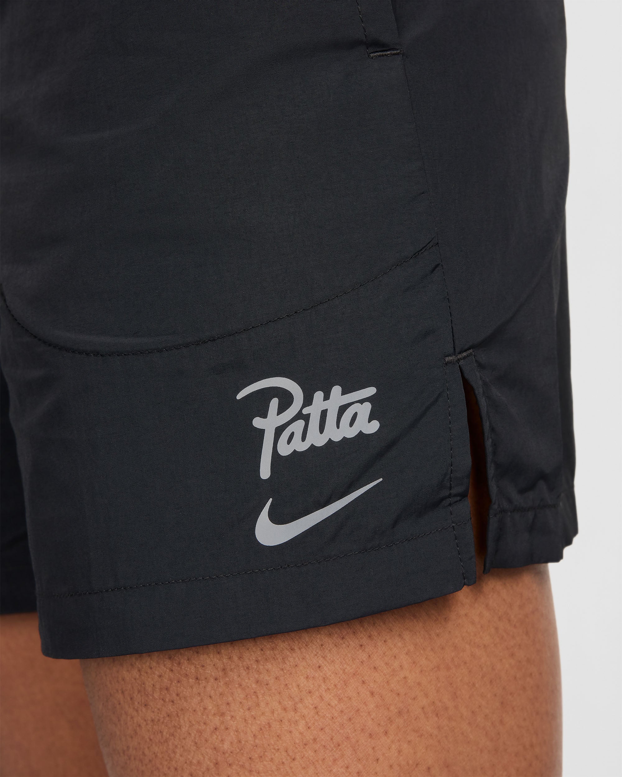 Patta Running Short - Black