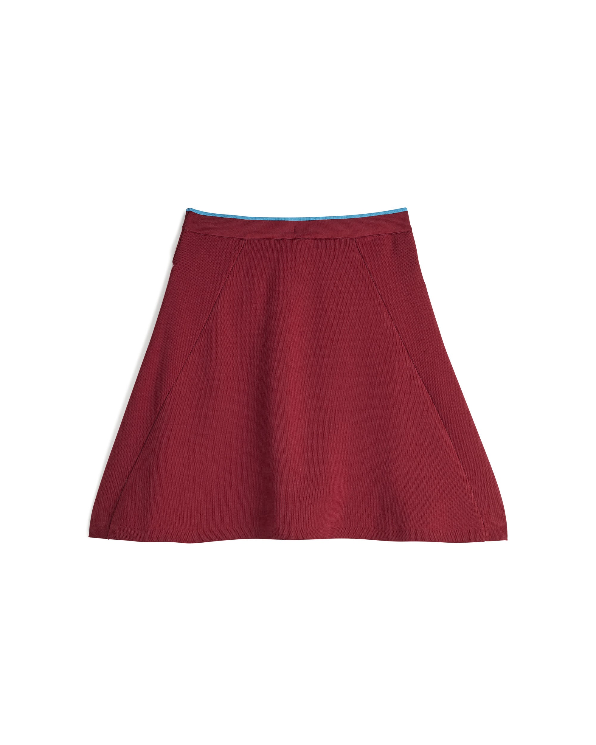Wales Bonner Womens Skirt - Collegiate Burgundy
