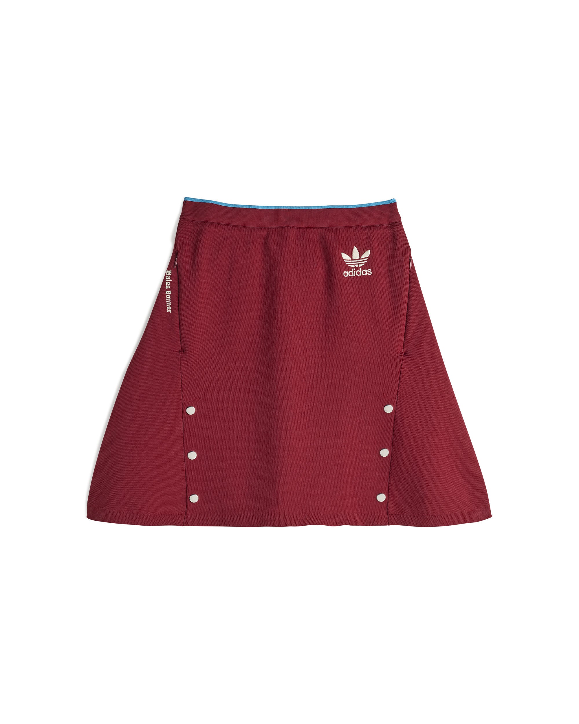 Wales Bonner Womens Skirt - Collegiate Burgundy
