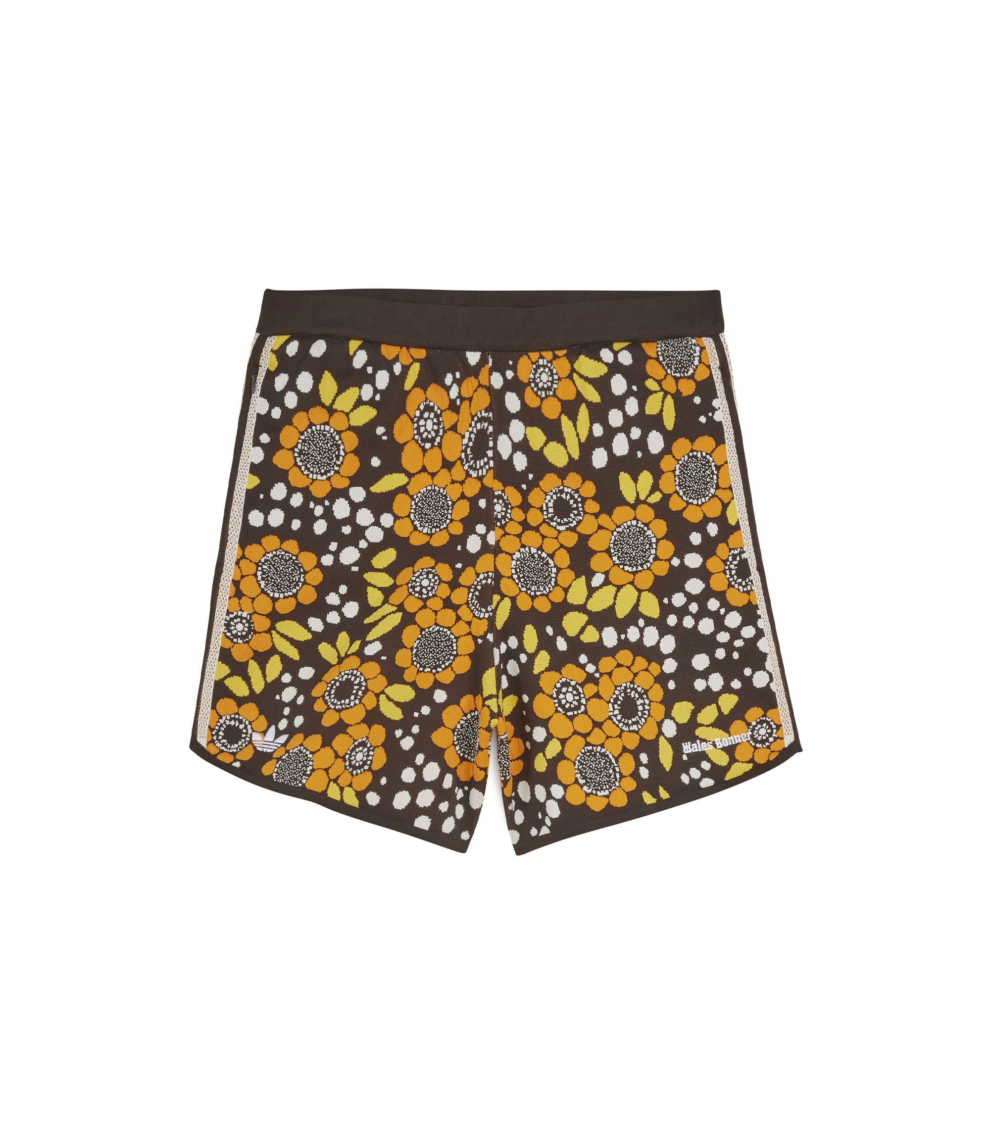Wales Bonner Knit Floral Short - Multi