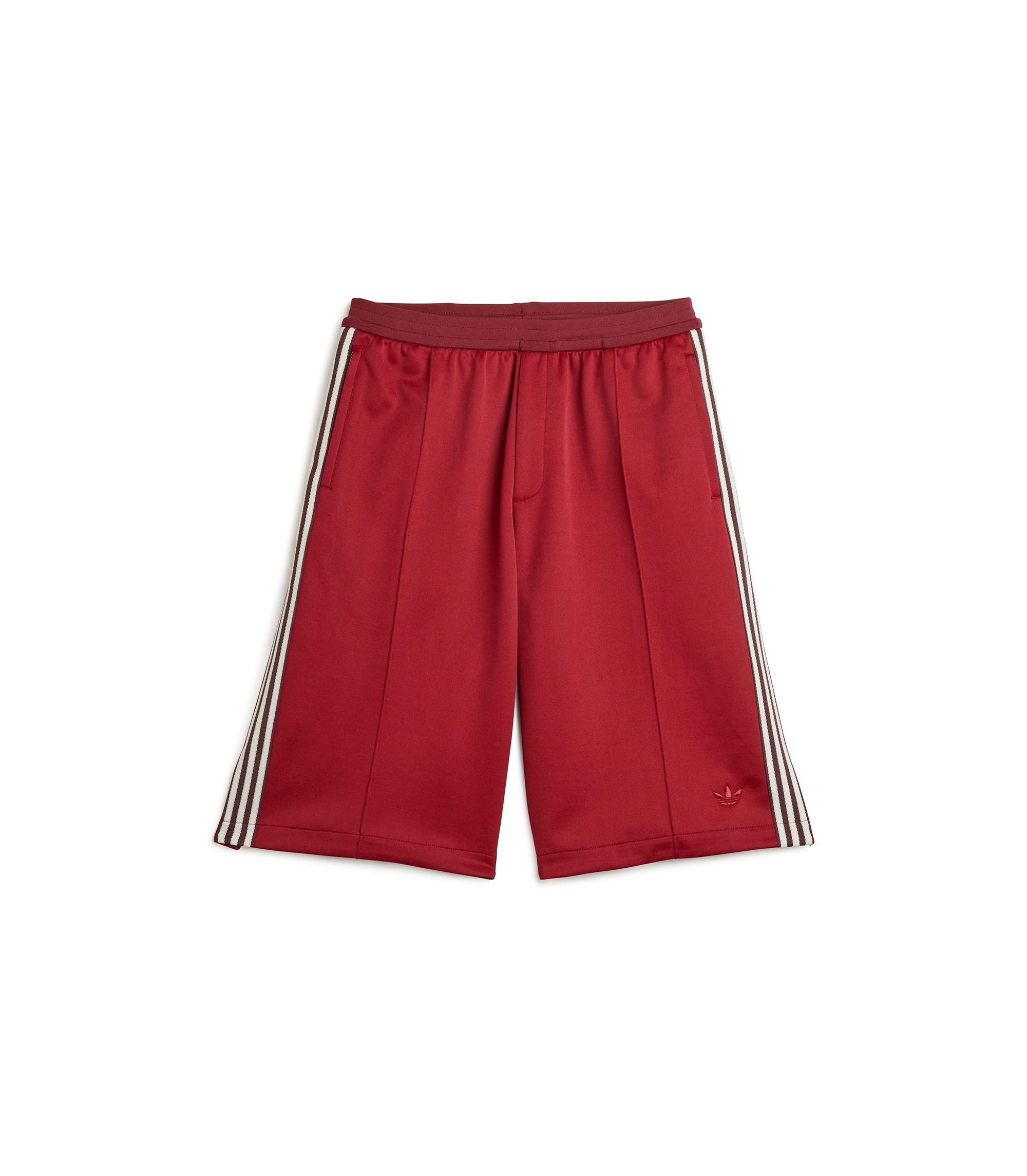 Wales Bonner Track Shorts - Collegiate Burgundy