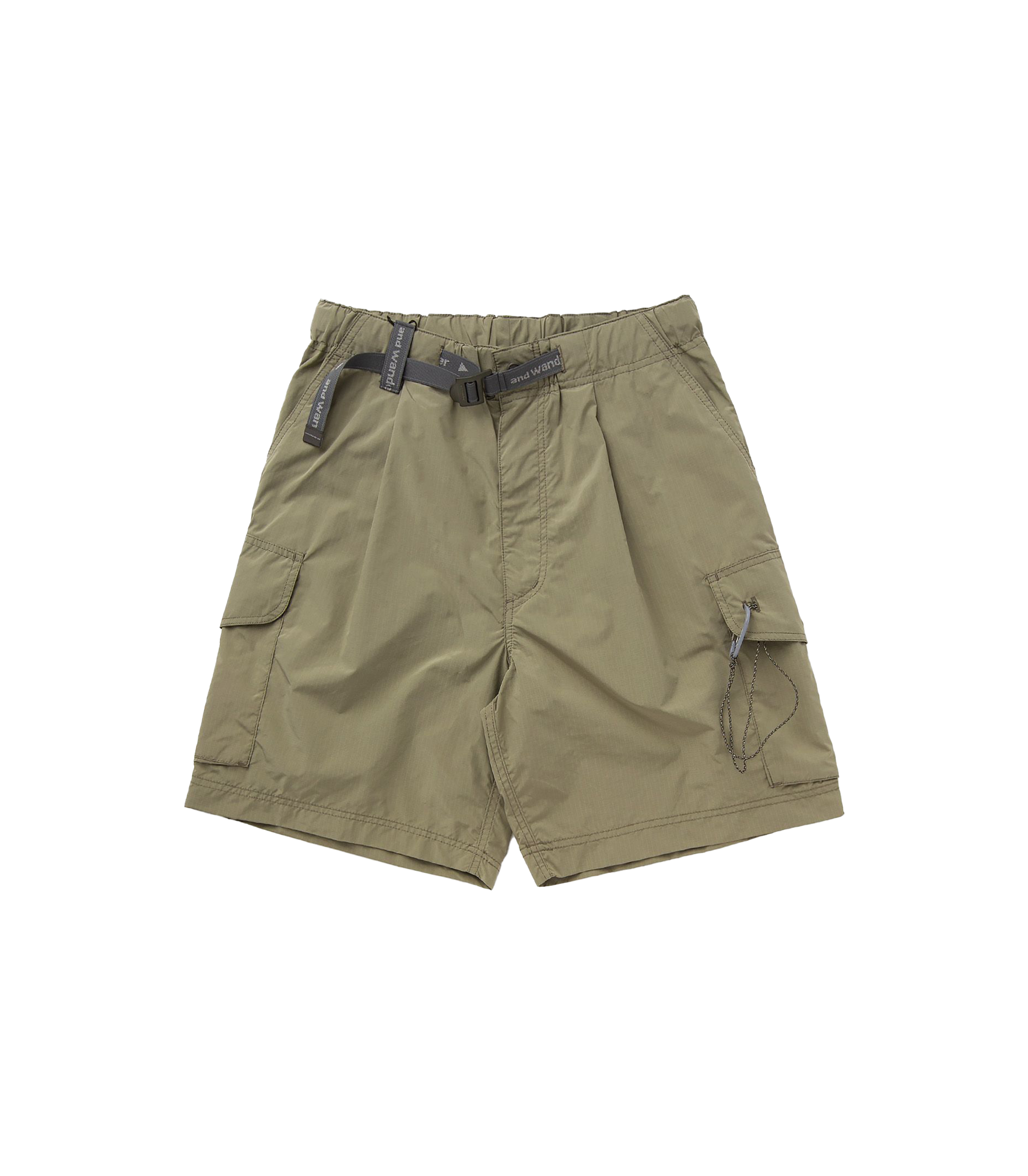 Oversized Cargo Shorts - Beige