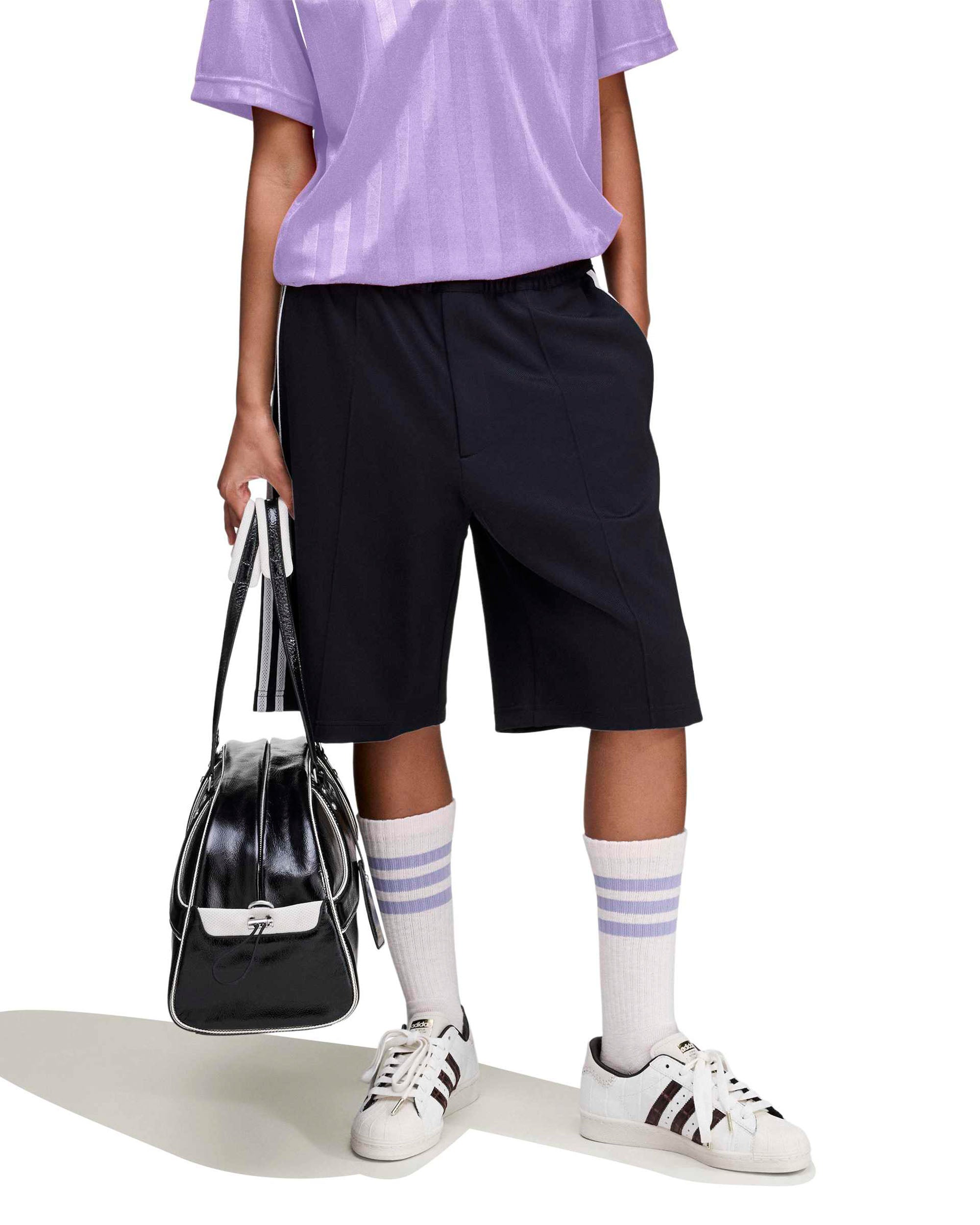 Wales Bonner Twill Short - Blue